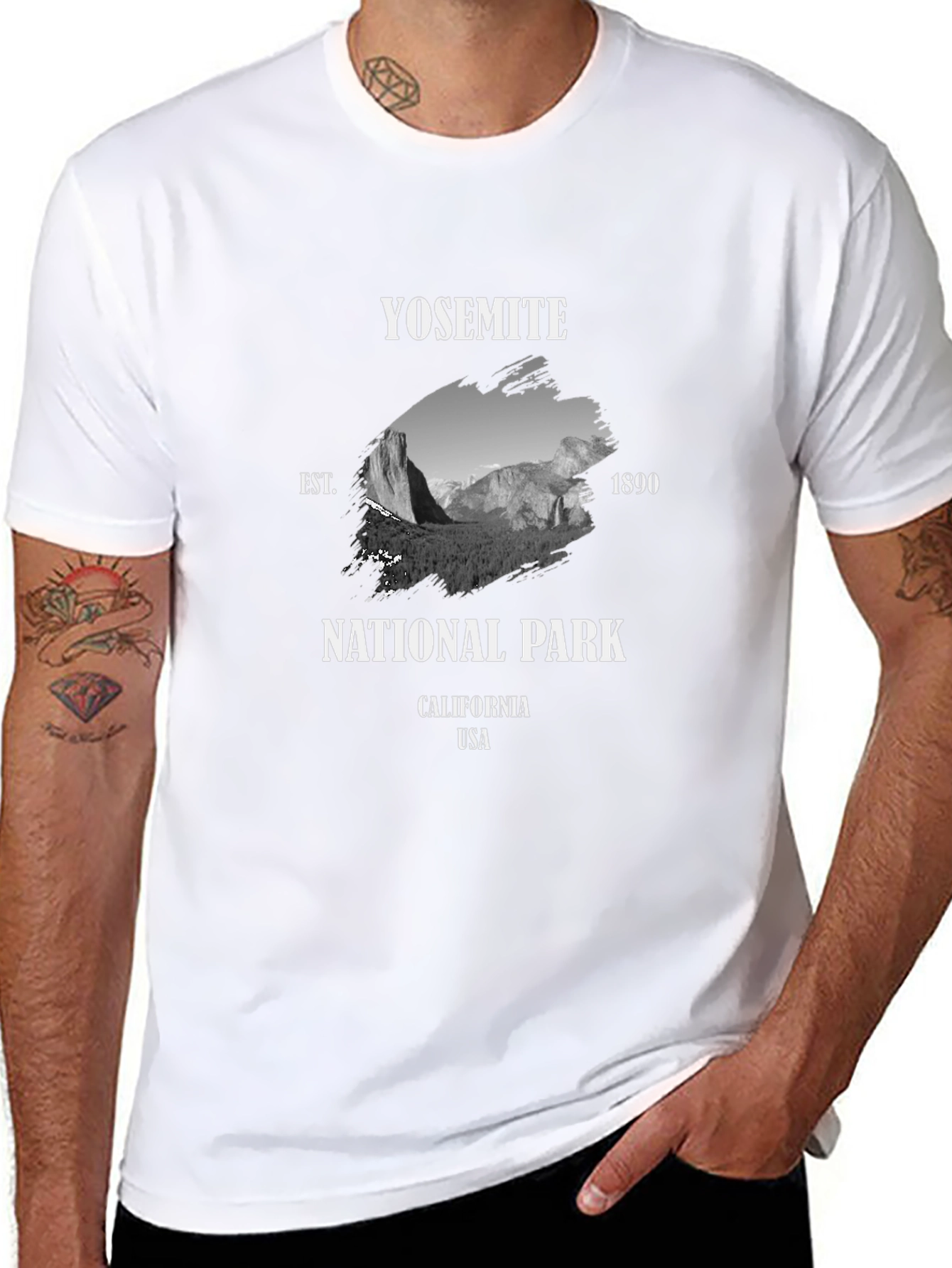 Yosemite National Park Graphic T-Shirt