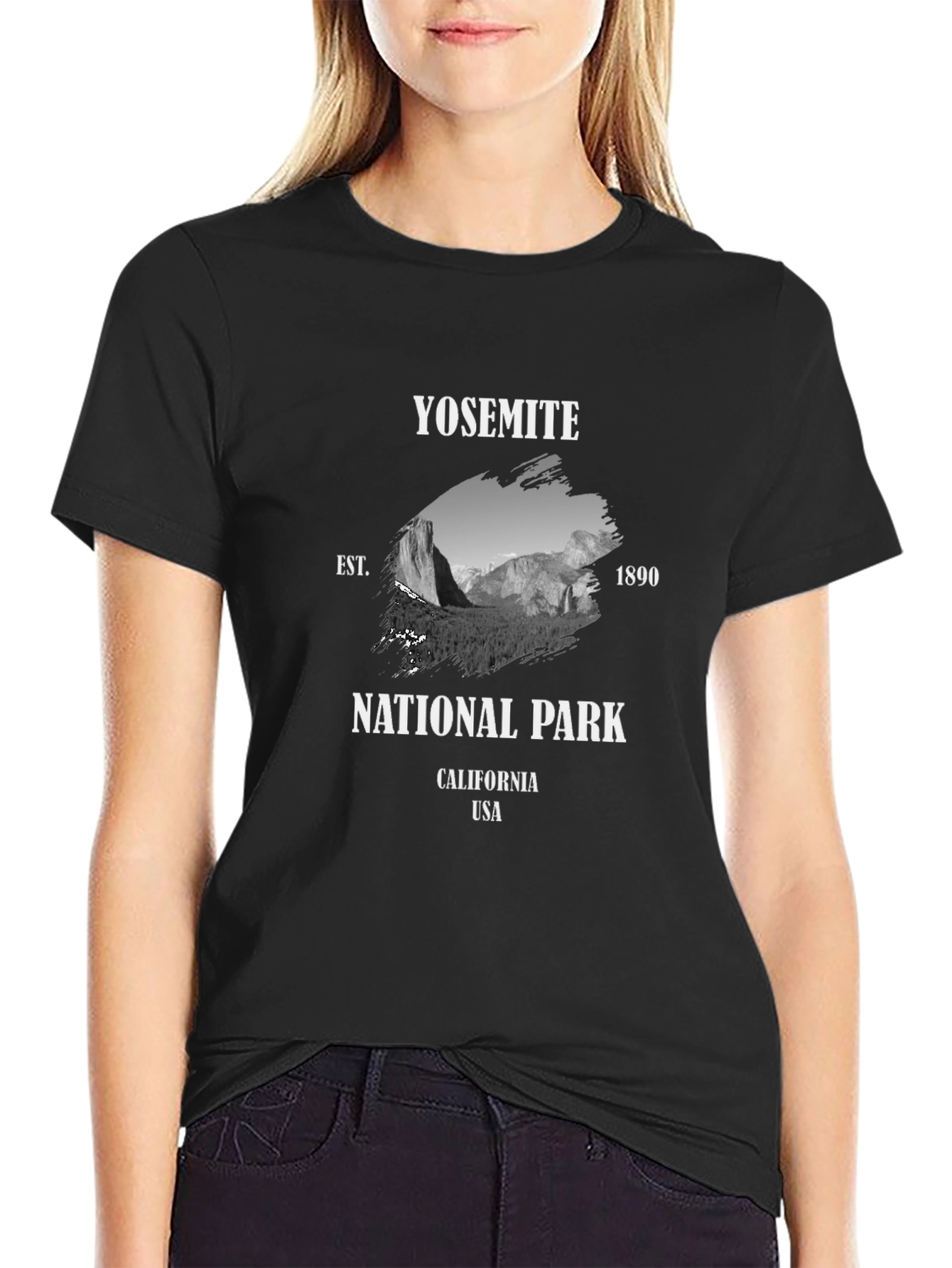 Yosemite National Park Graphic T-Shirt