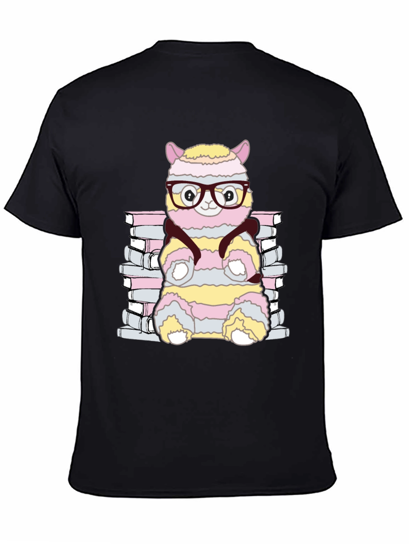 Bookish Alpaca T-Shirt - Cute Reader Tee