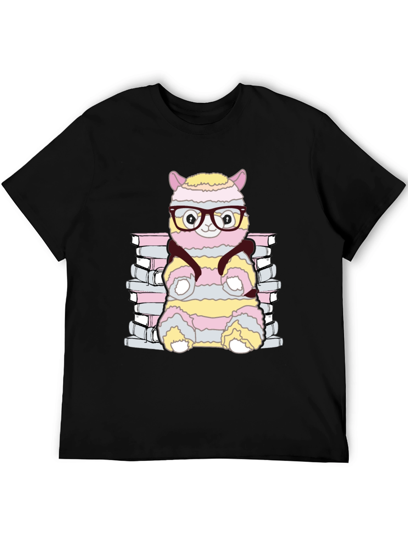Bookish Alpaca T-Shirt - Cute Reader Tee