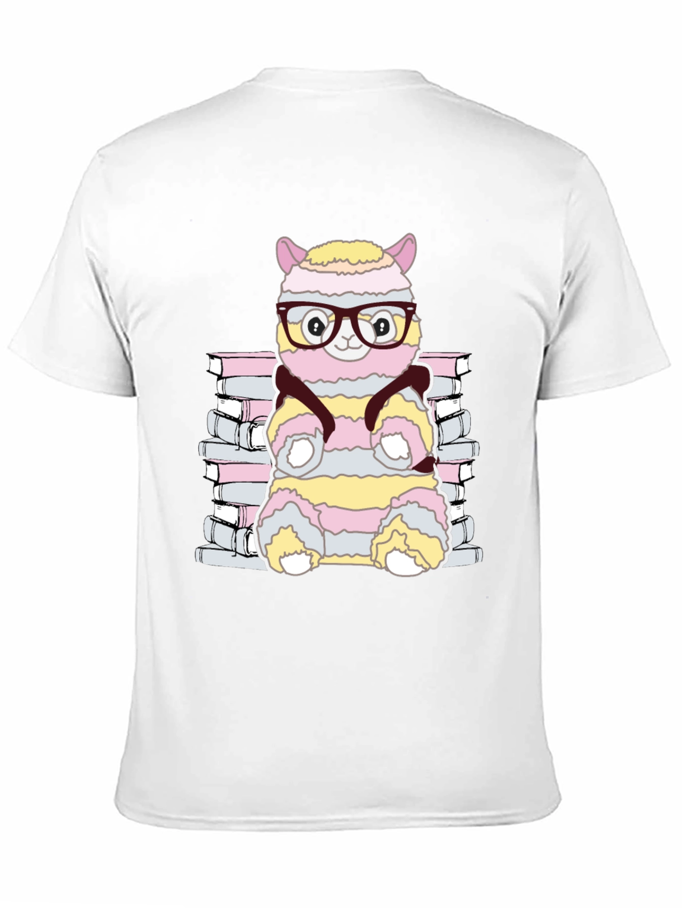 Bookish Alpaca T-Shirt - Cute Reader Tee