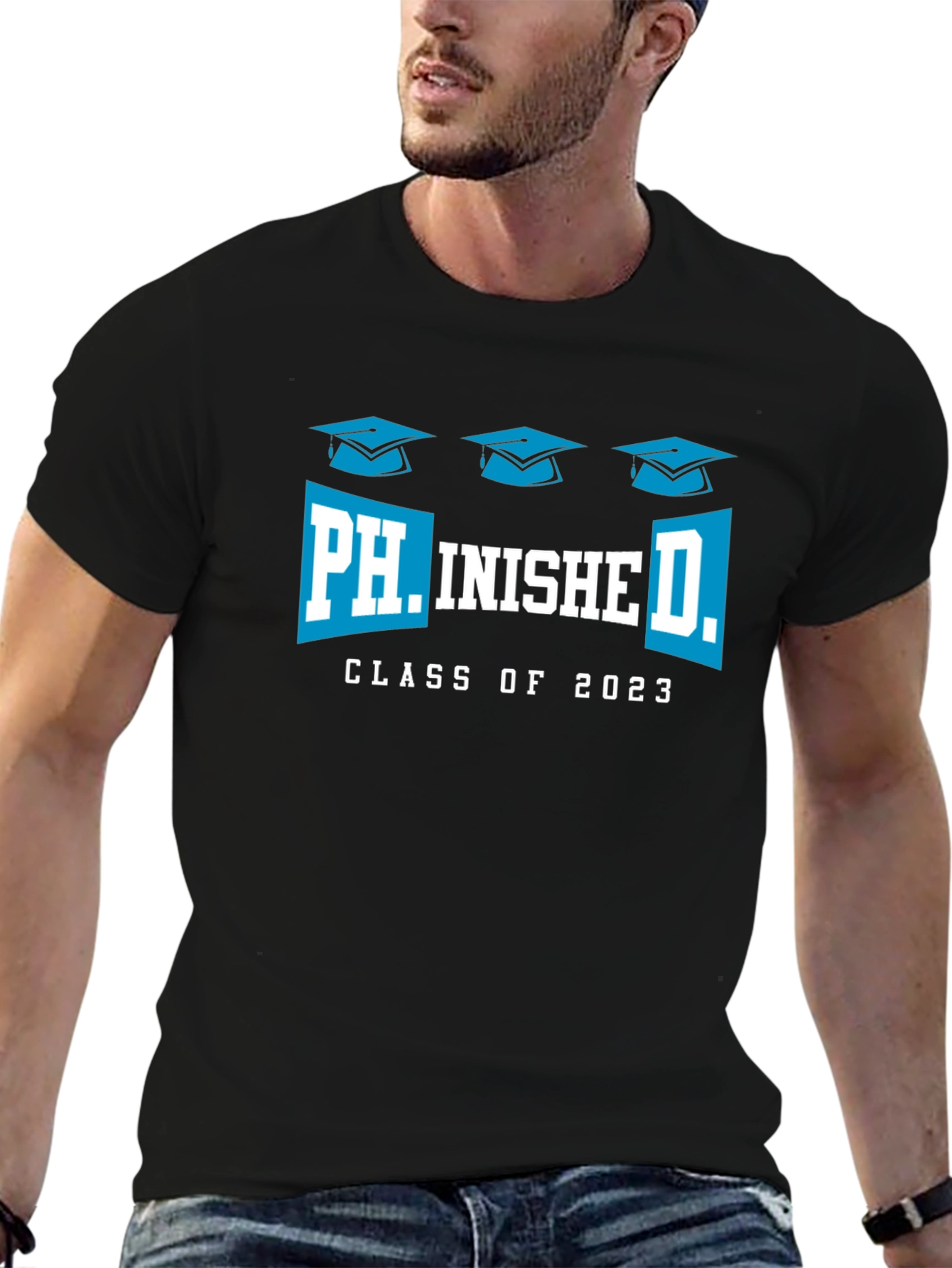 Ph.inished. Class of 2023 Graduation T-Shirt