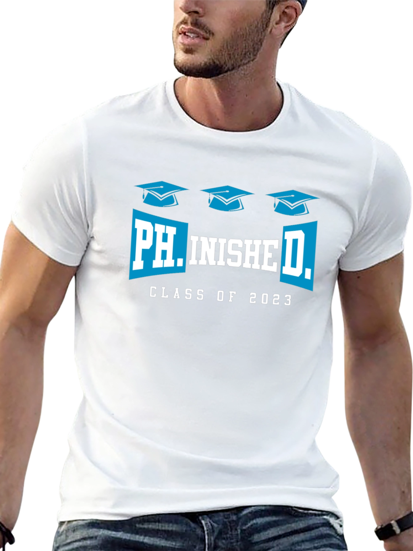 Ph.inished. Class of 2023 Graduation T-Shirt