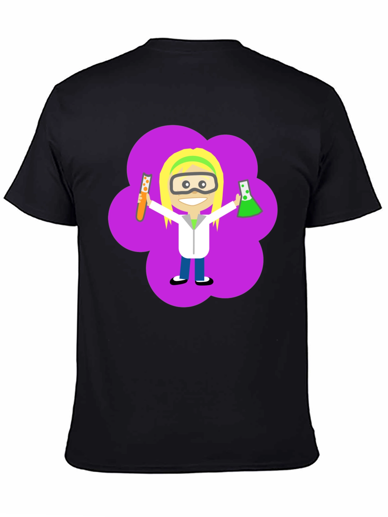 Scientist Girl T-Shirt - Science Geek Apparel
