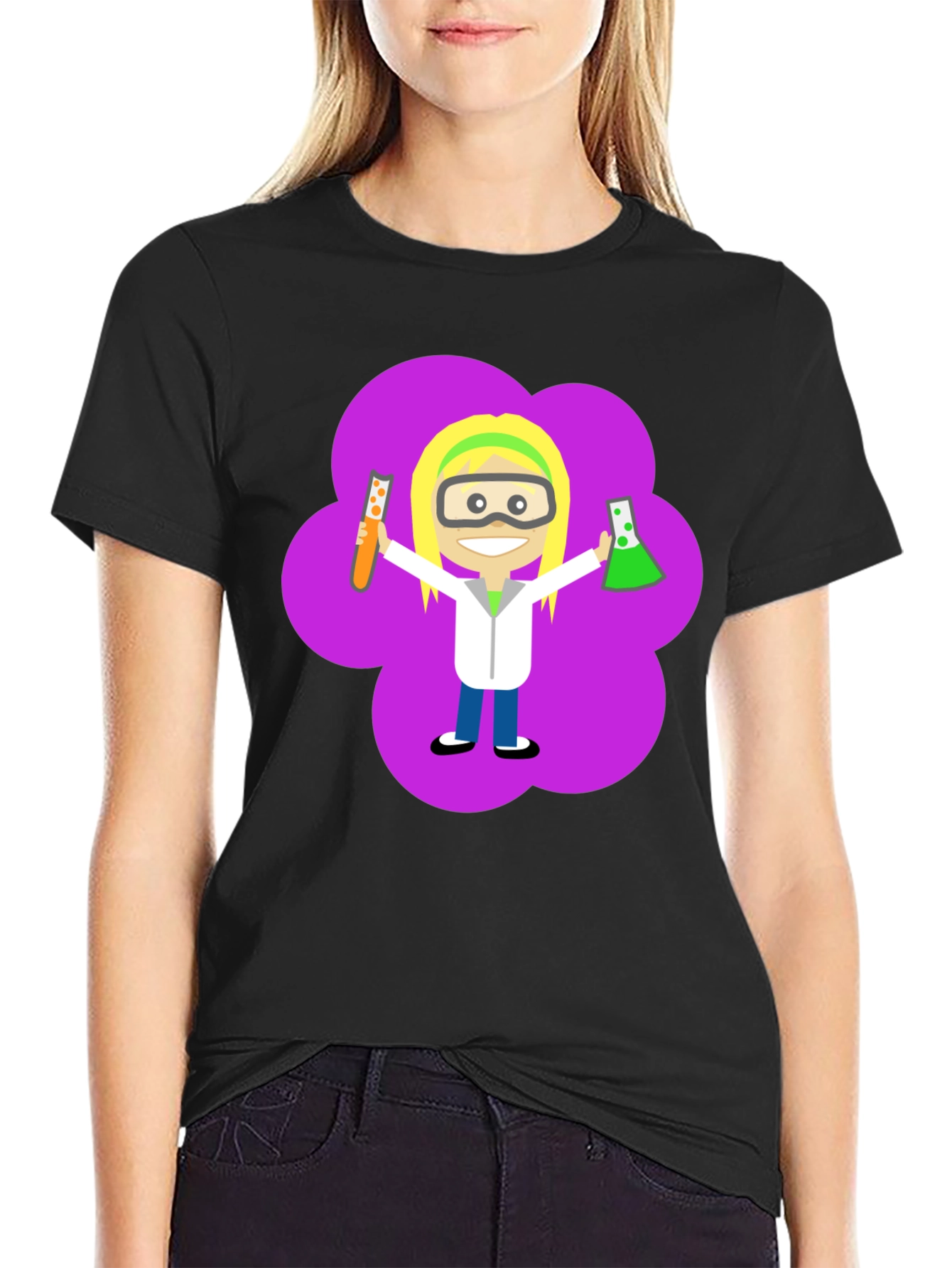 Scientist Girl T-Shirt - Science Geek Apparel