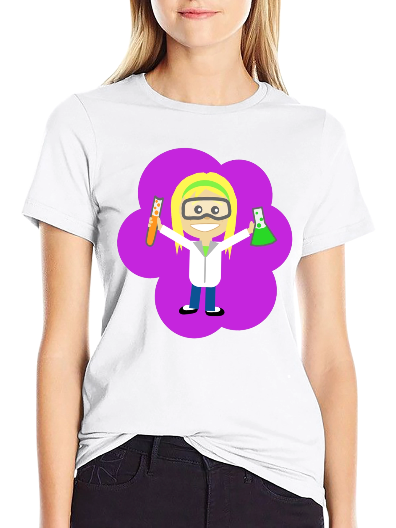 Scientist Girl T-Shirt - Science Geek Apparel