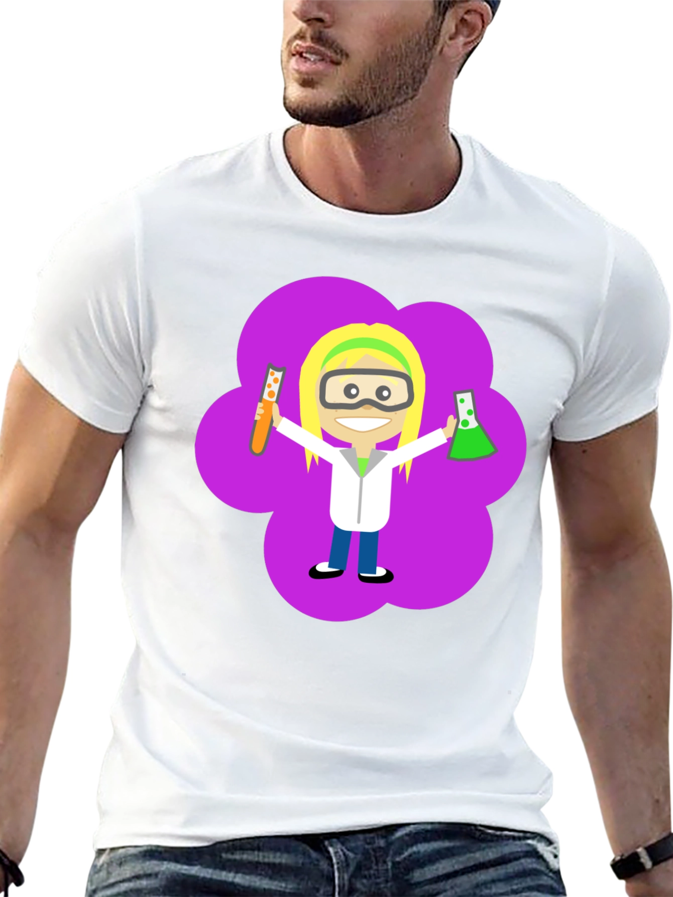 Scientist Girl T-Shirt - Science Geek Apparel
