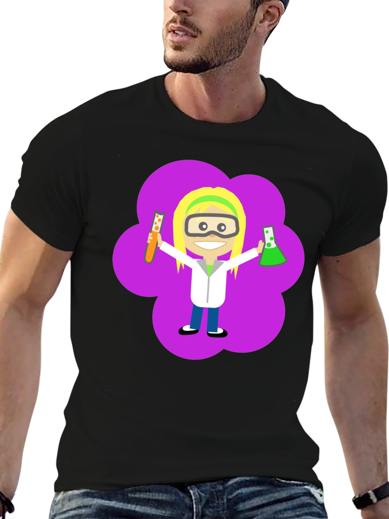 Scientist Girl T-Shirt - Science Geek Apparel