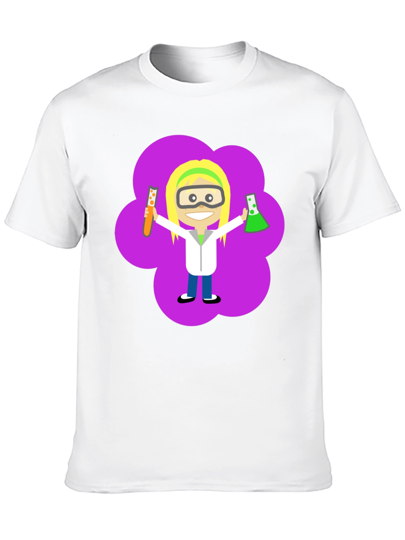 Scientist Girl T-Shirt - Science Geek Apparel