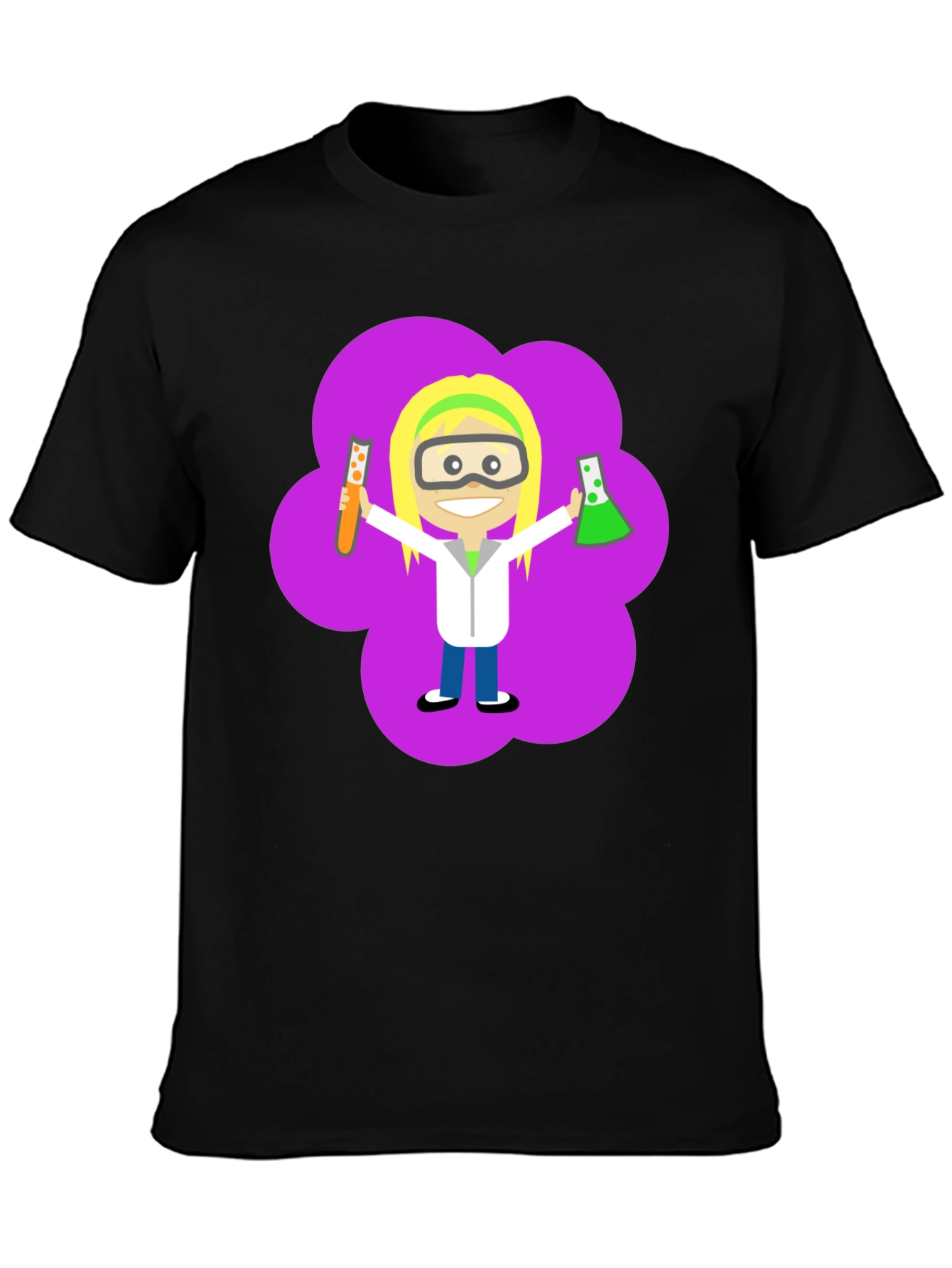 Scientist Girl T-Shirt - Science Geek Apparel