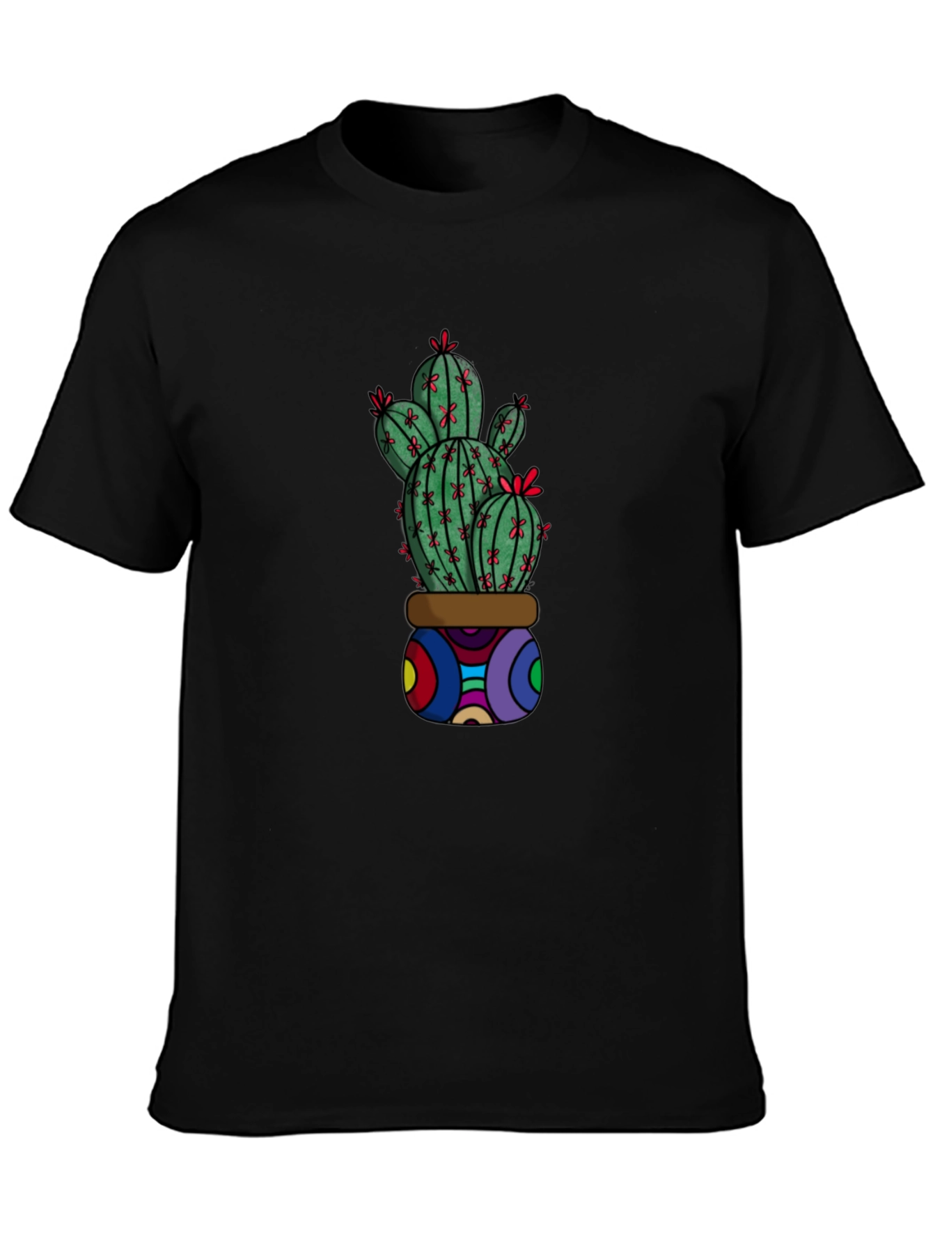 Cactus Graphic T-Shirt - Unique & Stylish