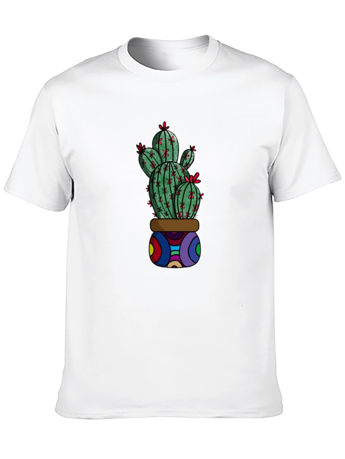 Cactus Graphic T-Shirt - Unique & Stylish