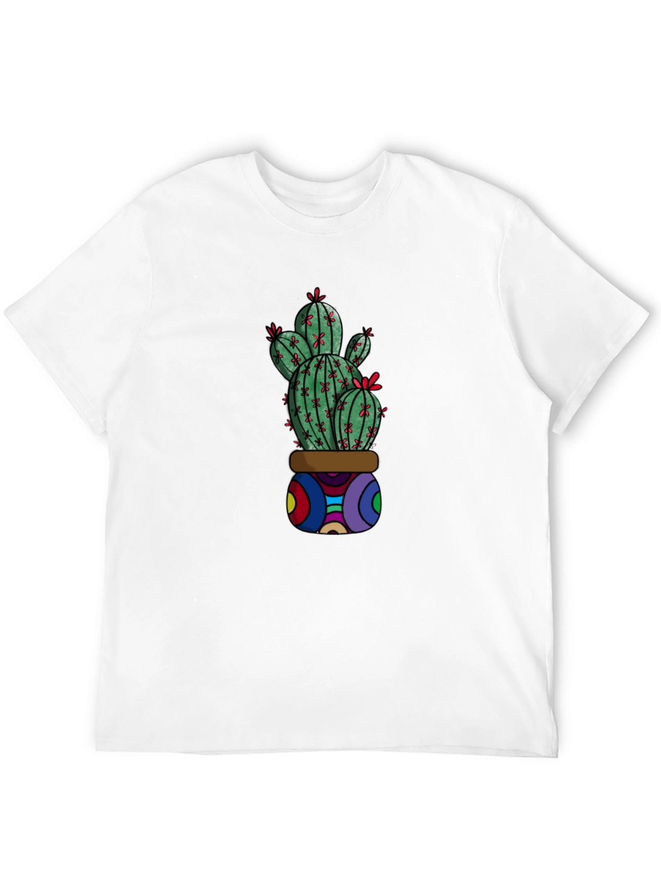 Cactus Graphic T-Shirt - Unique & Stylish