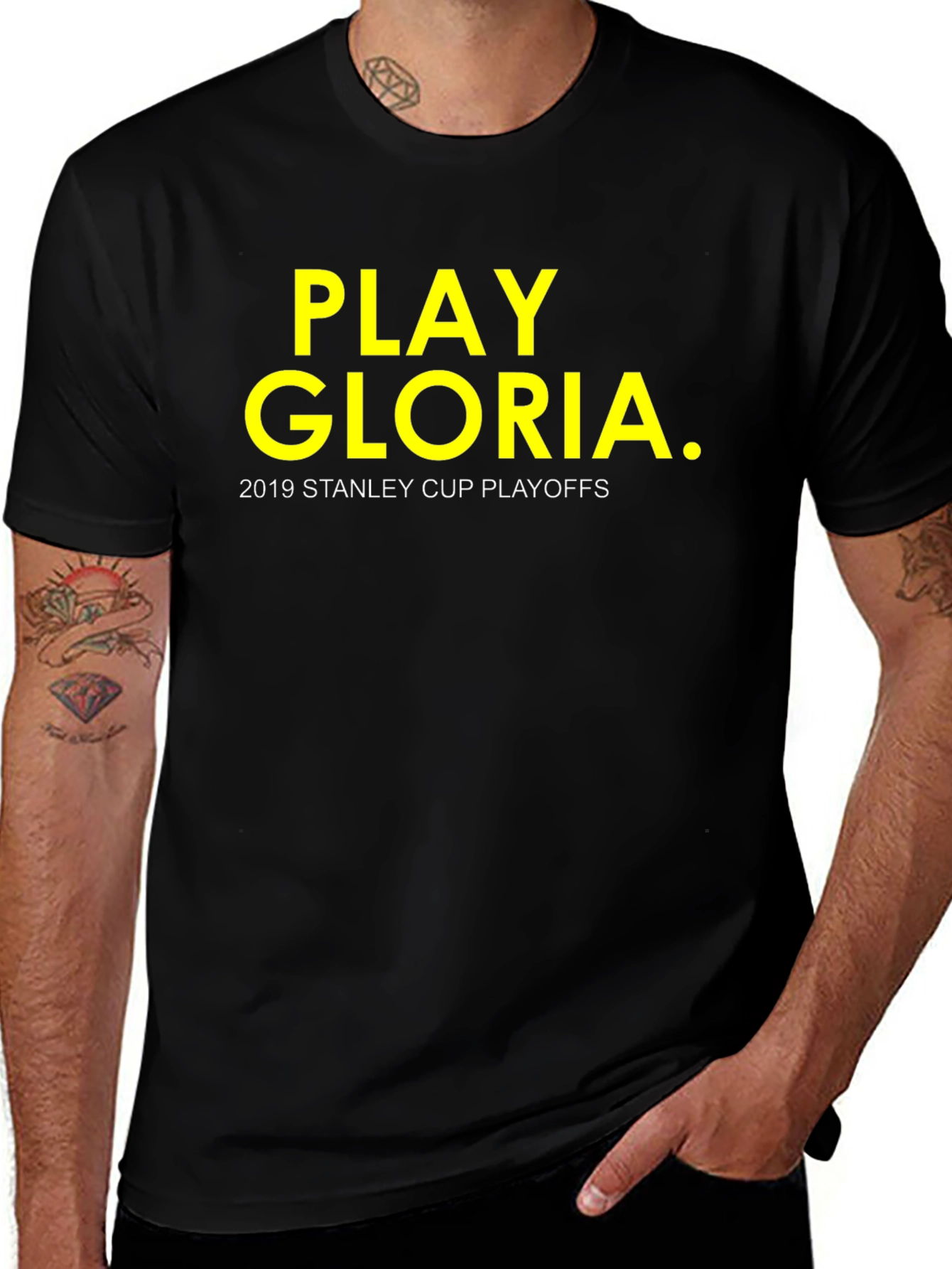 Play Gloria! 2019 Stanley Cup Playoffs T-Shirt