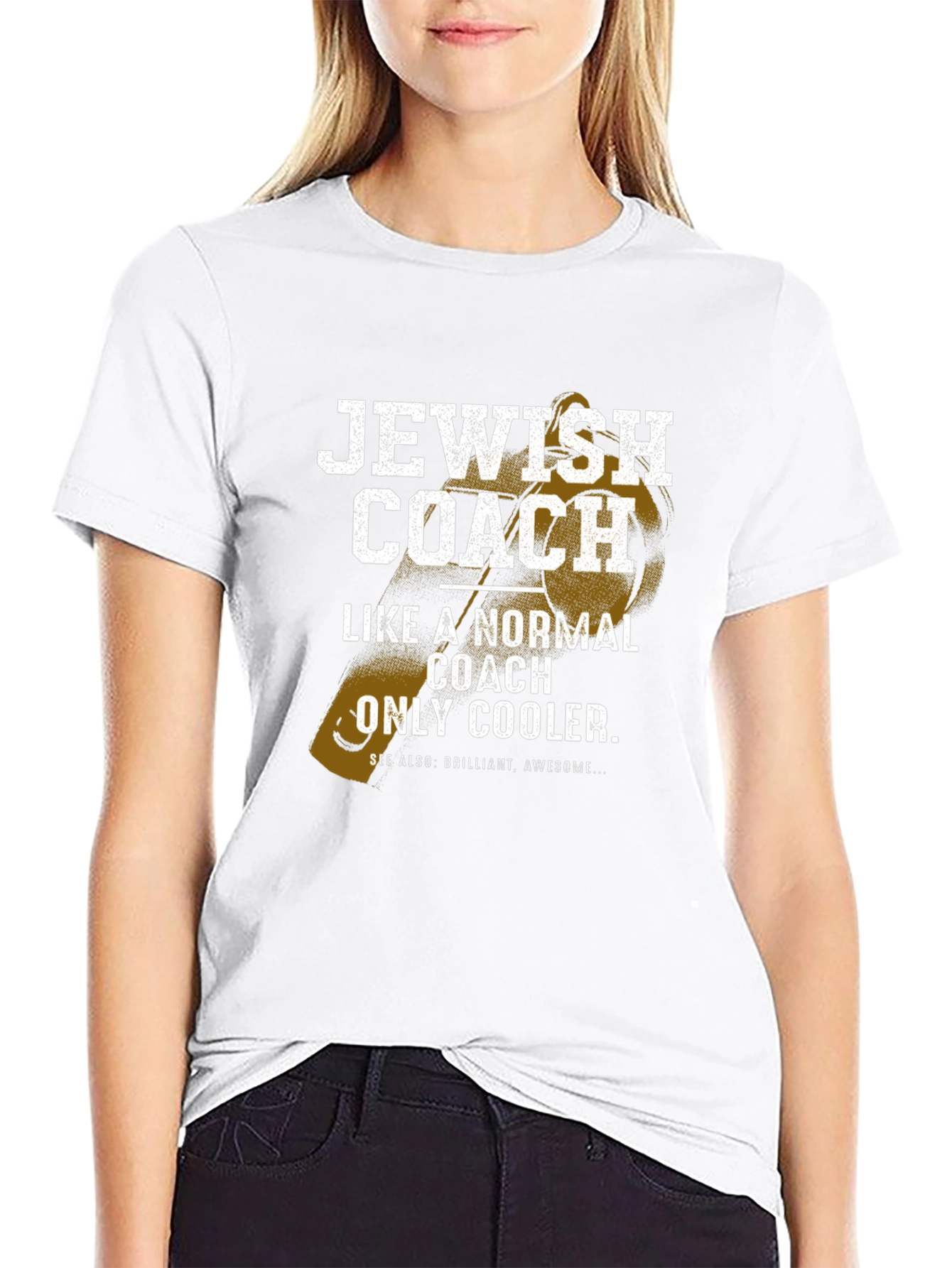 Jewish Coach T-Shirt - Novelty Graphic Tee