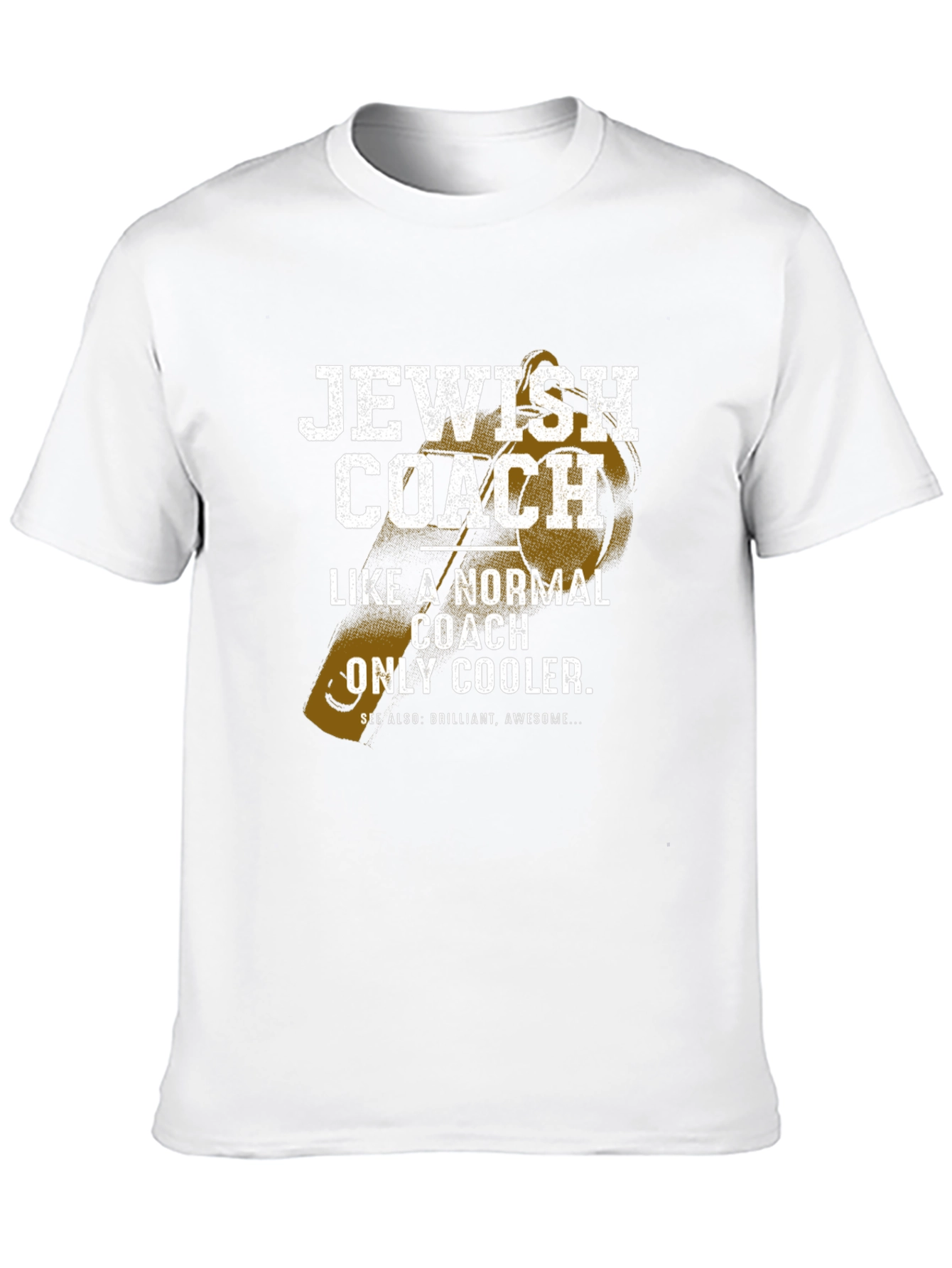 Jewish Coach T-Shirt - Novelty Graphic Tee