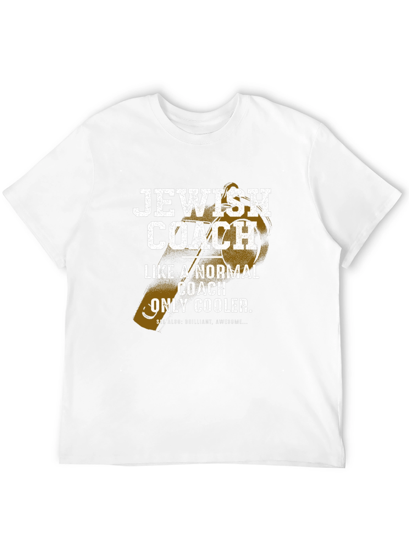 Jewish Coach T-Shirt - Novelty Graphic Tee