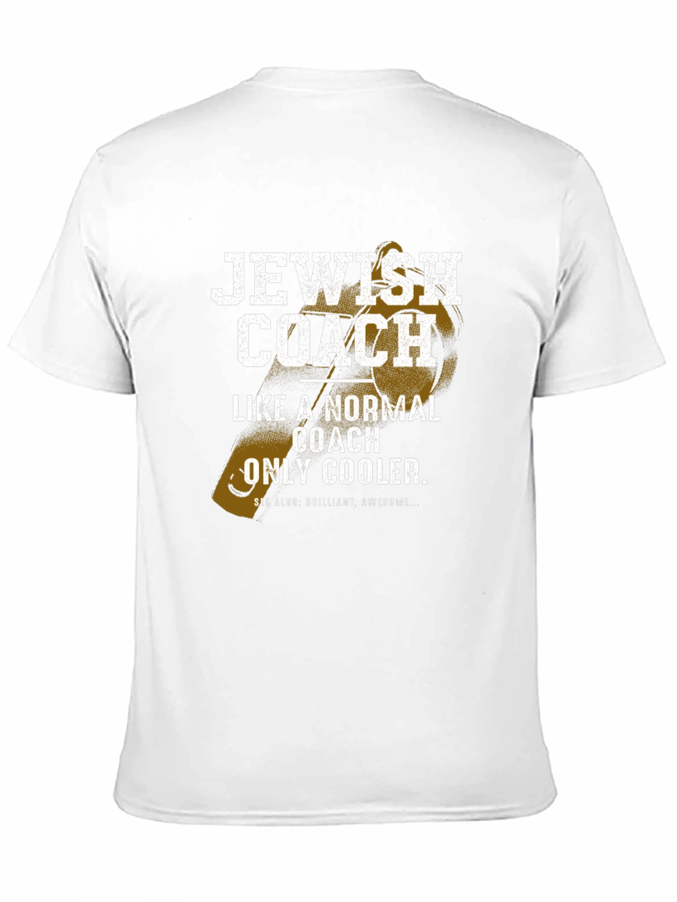 Jewish Coach T-Shirt - Novelty Graphic Tee