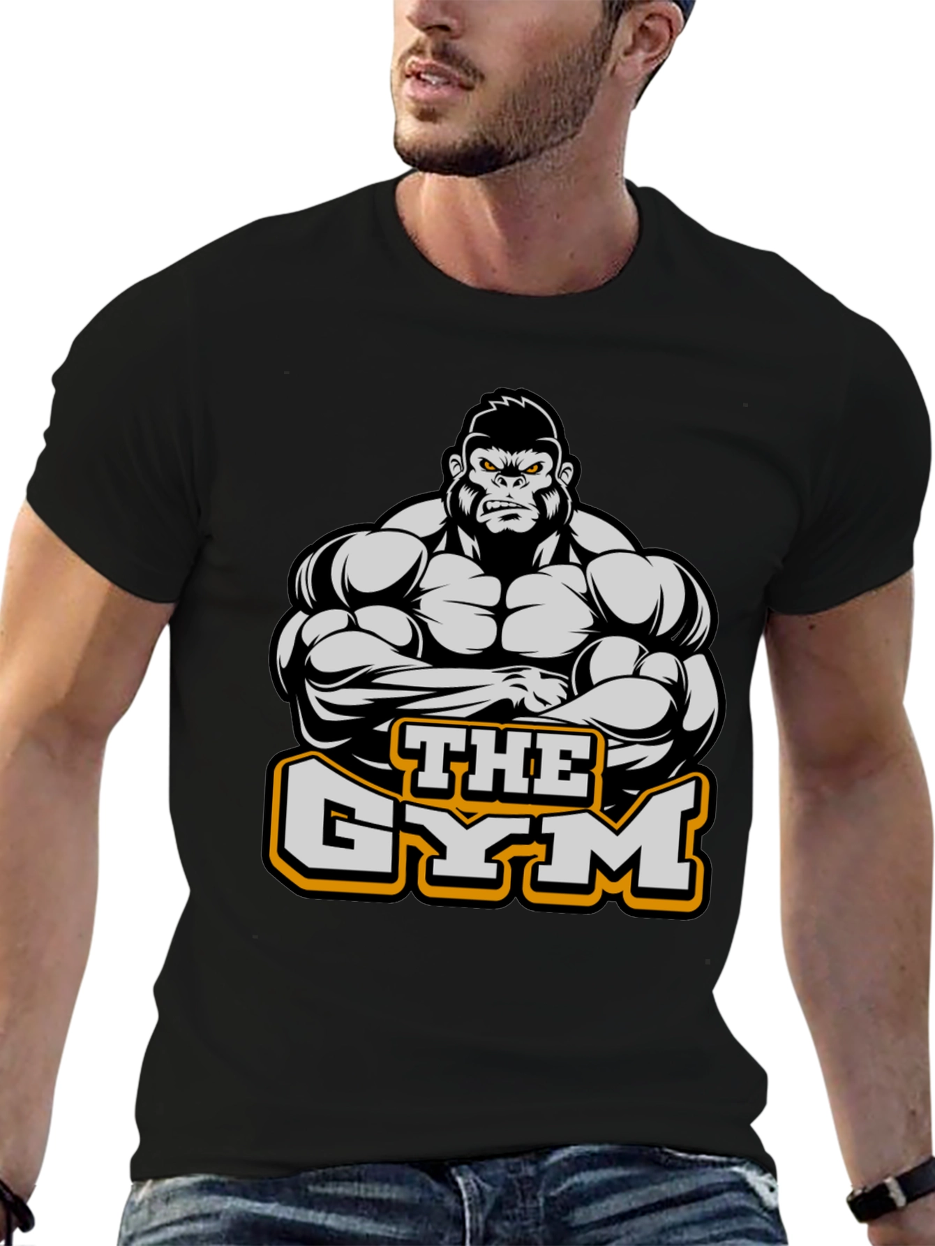 The Gym Gorilla T-Shirt - Fitness Apparel