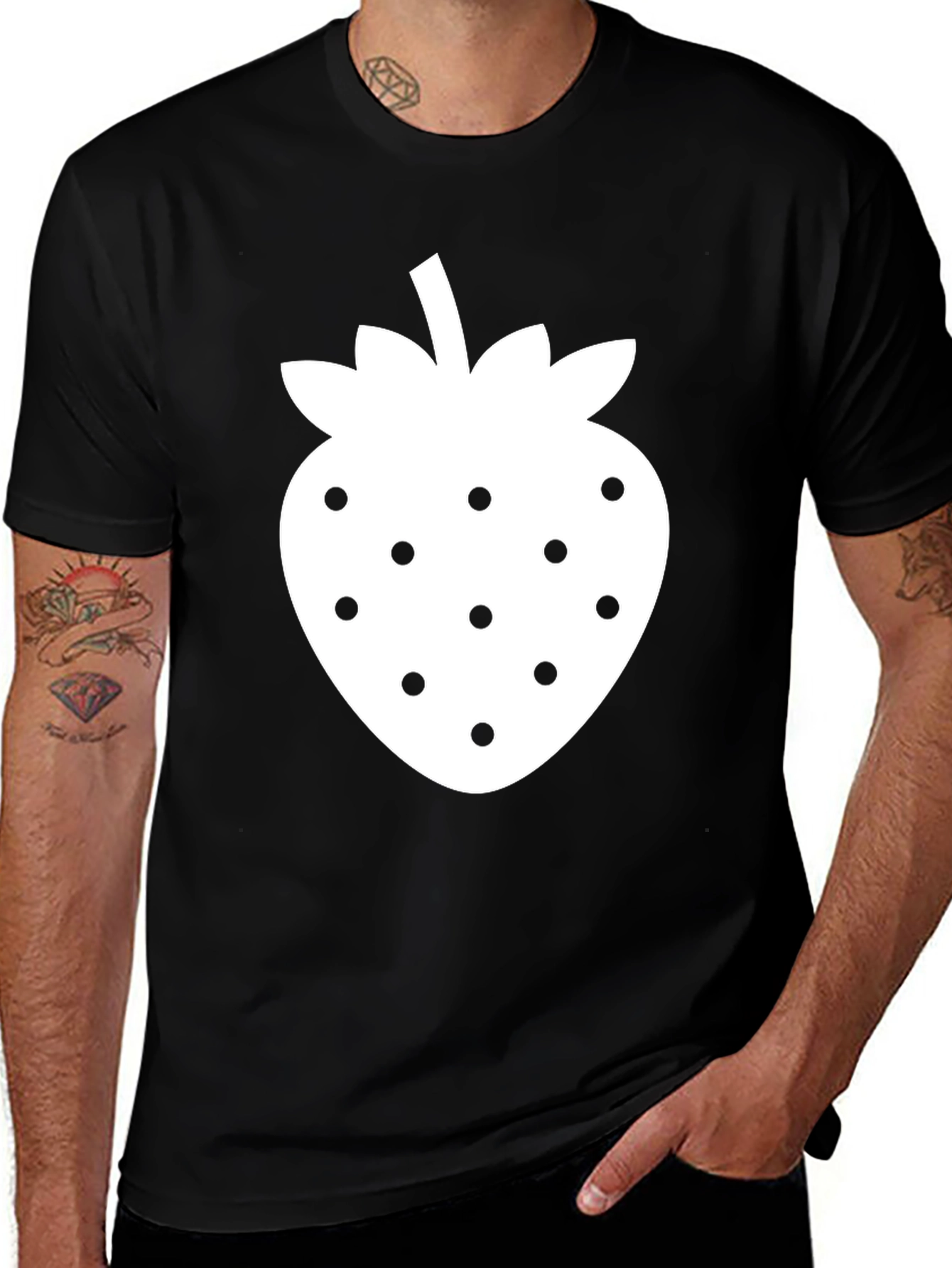 Strawberry Graphic Tee - Stylish Casual Wear