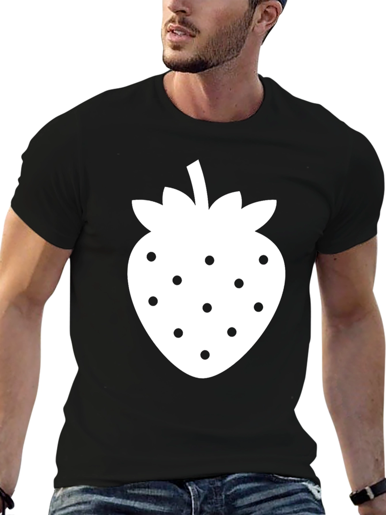 Strawberry Graphic Tee - Stylish Casual Wear