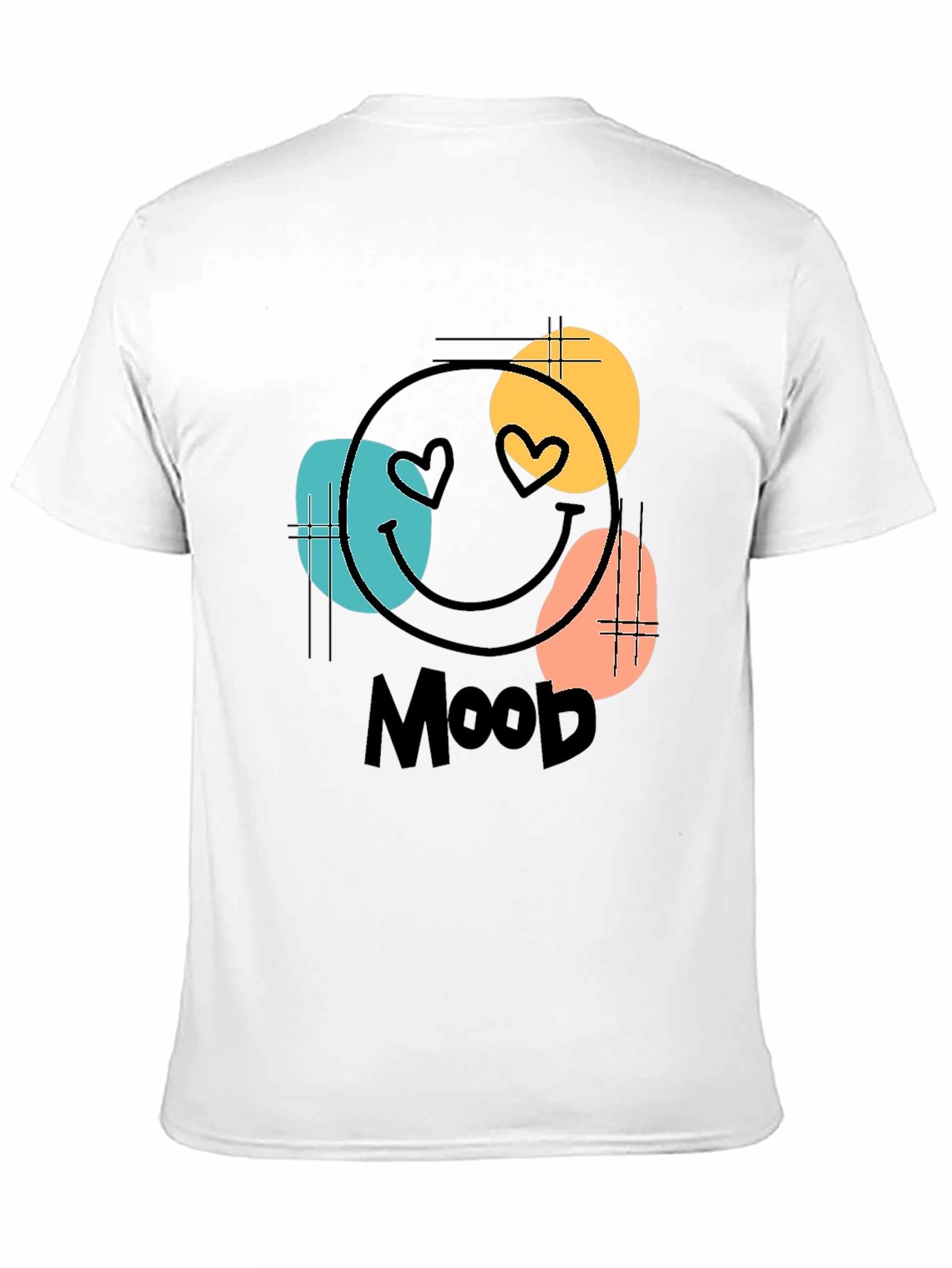 Mood Graphic Tee - Black Cotton Blend