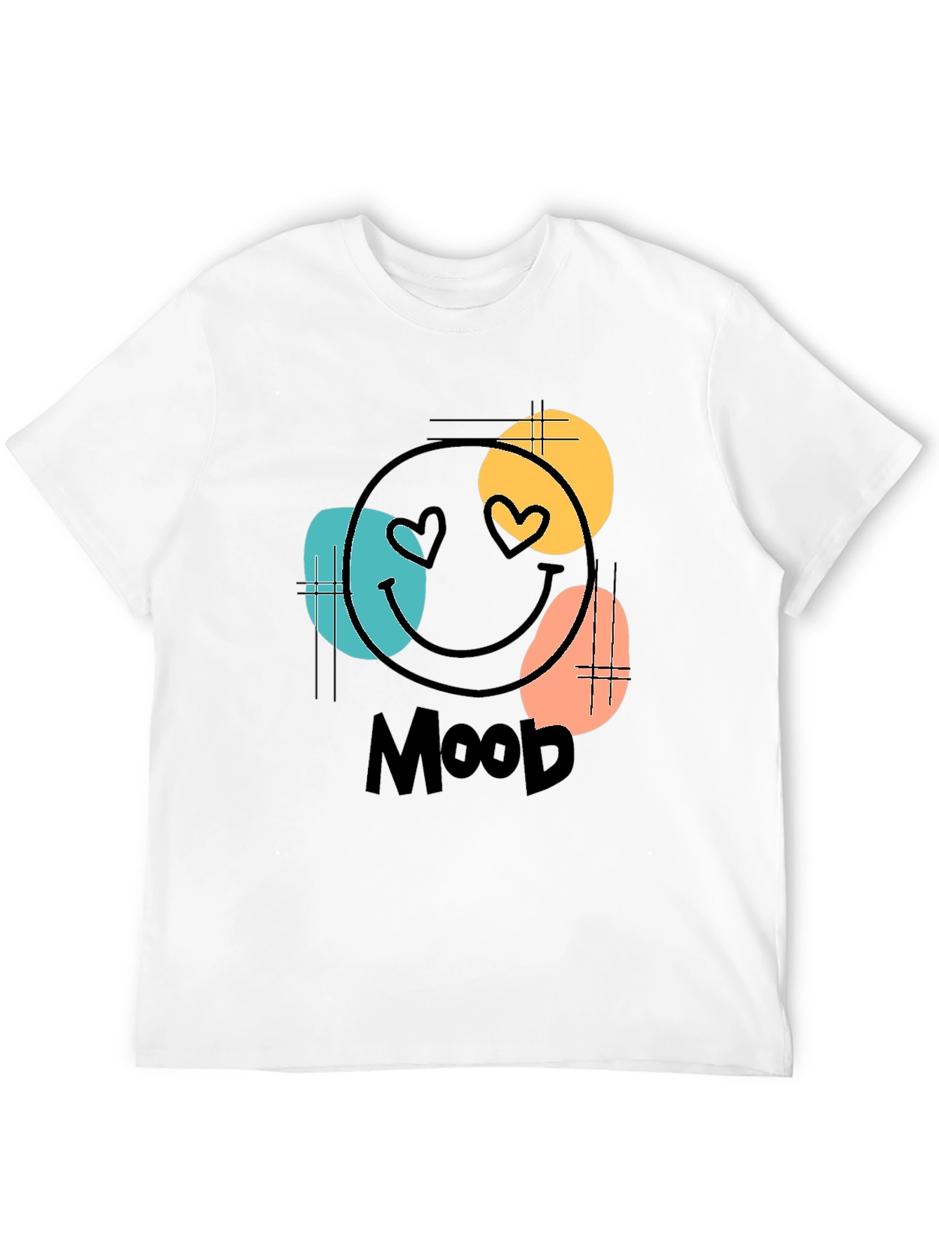 Mood Graphic Tee - Black Cotton Blend