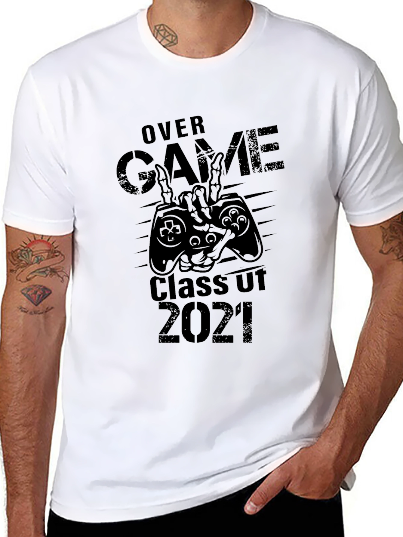 Gamer Graduation T-Shirt - Class of 2021