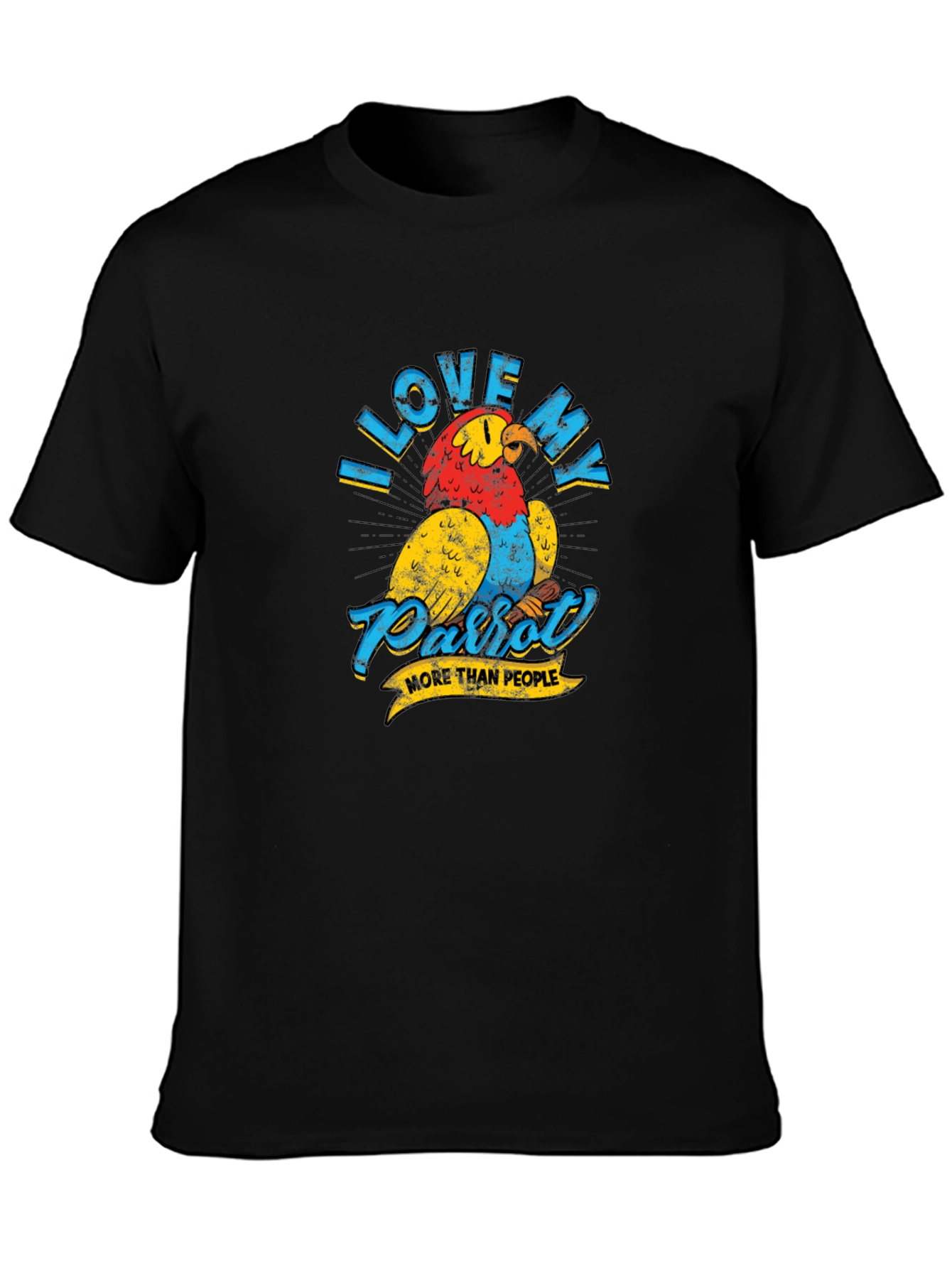 I Love My Parrot T-Shirt