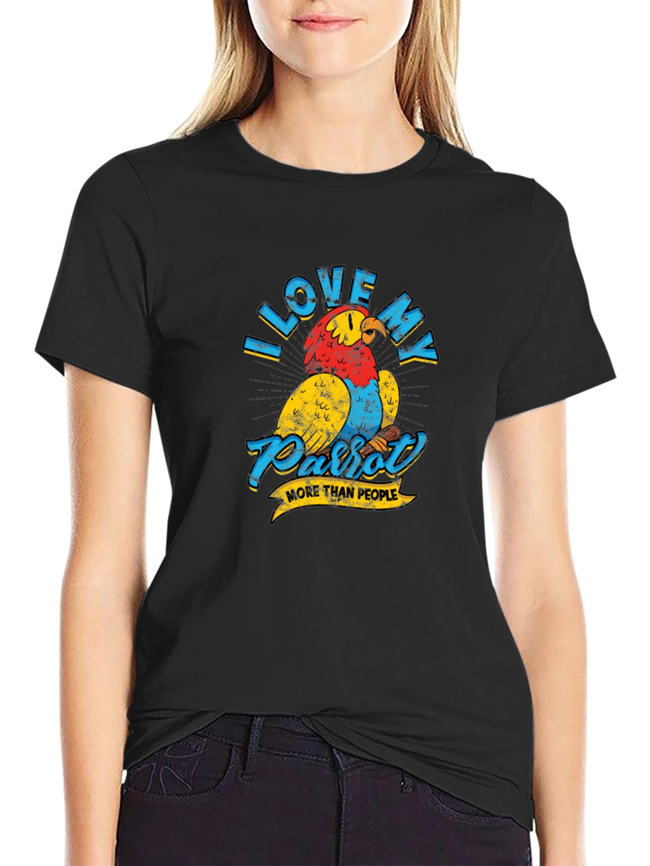I Love My Parrot T-Shirt