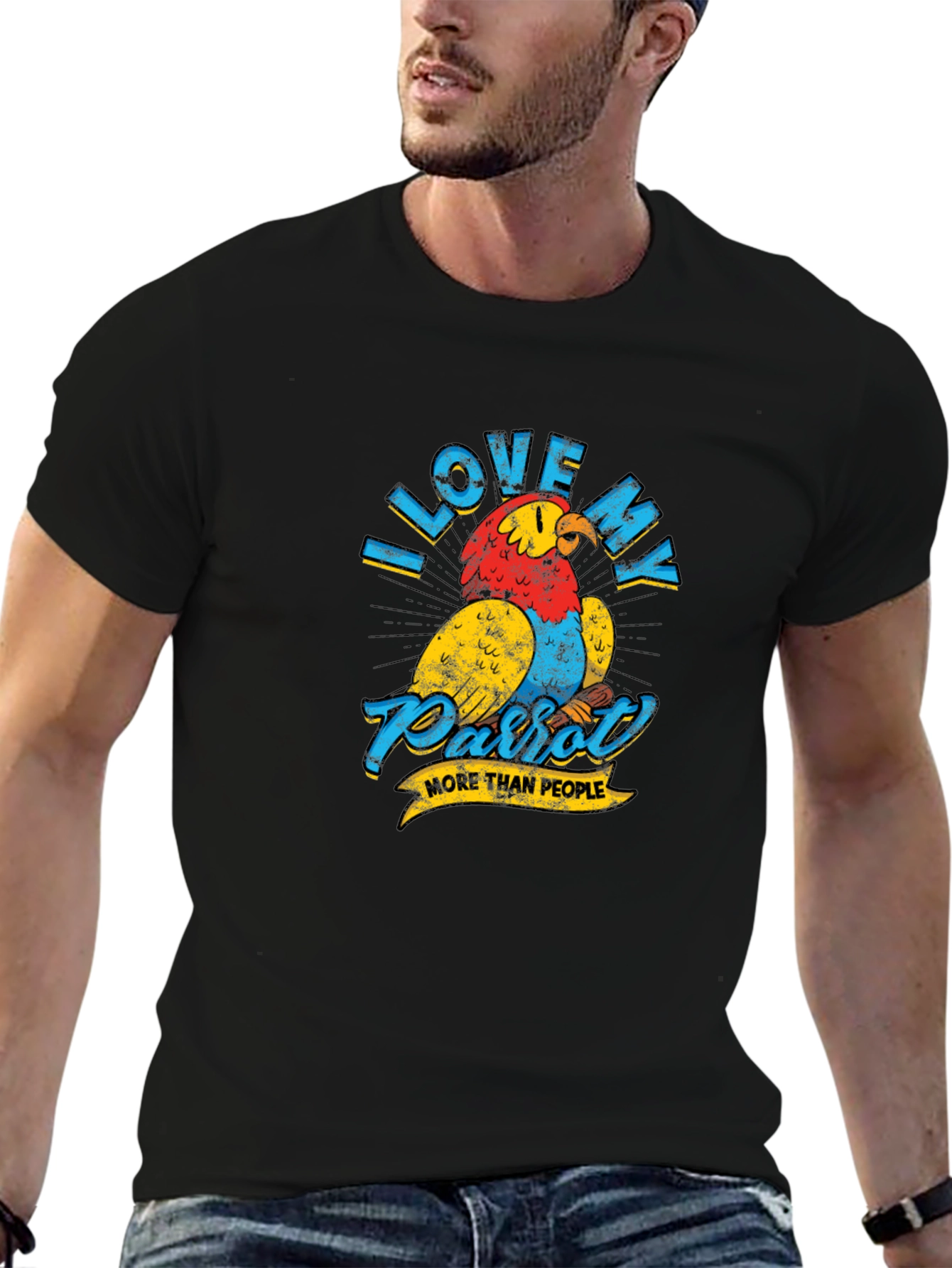 I Love My Parrot T-Shirt