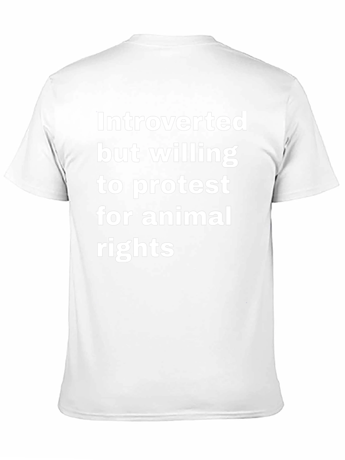 Introverted Animal Rights T-Shirt