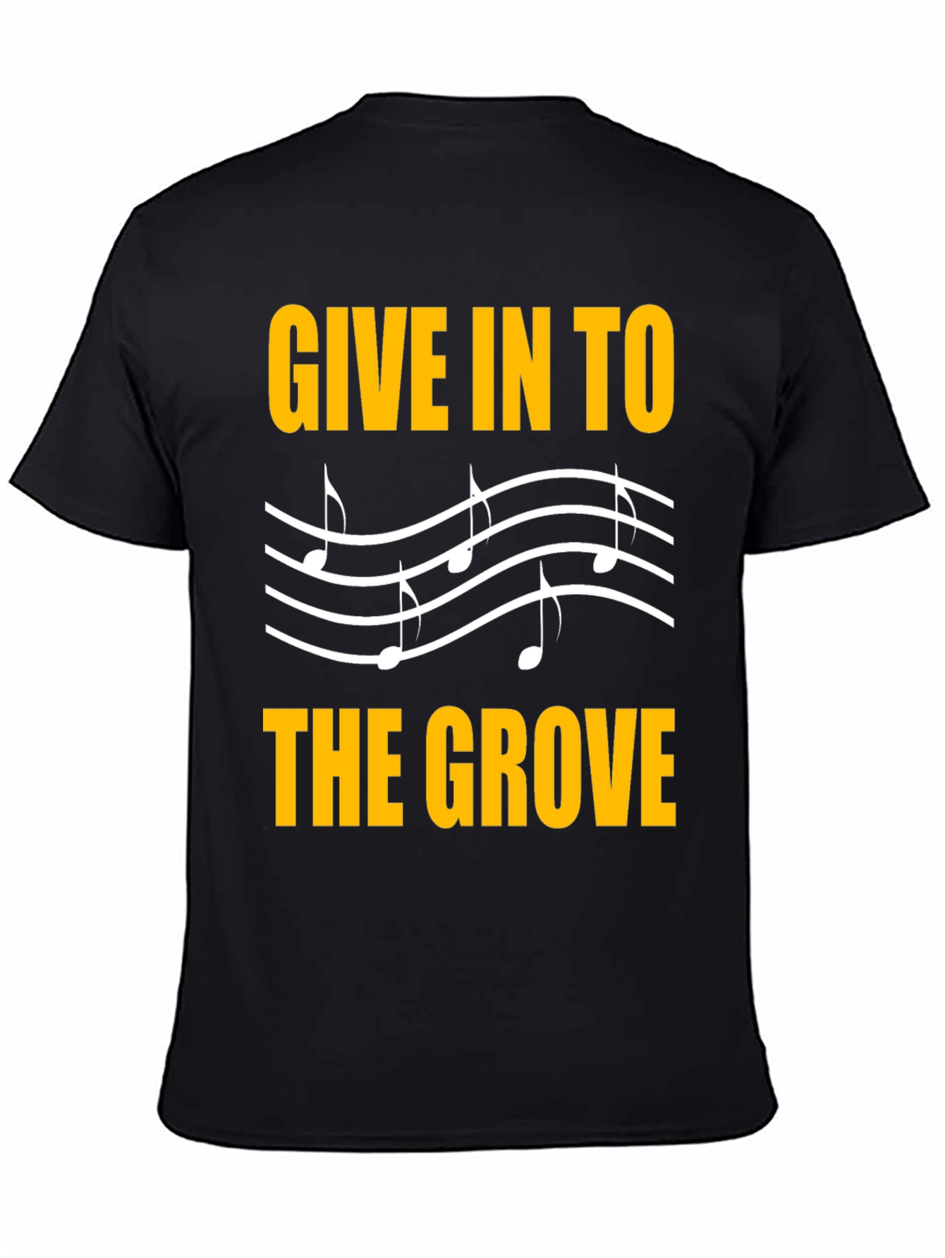 Give In To The Grove Black T-Shirt