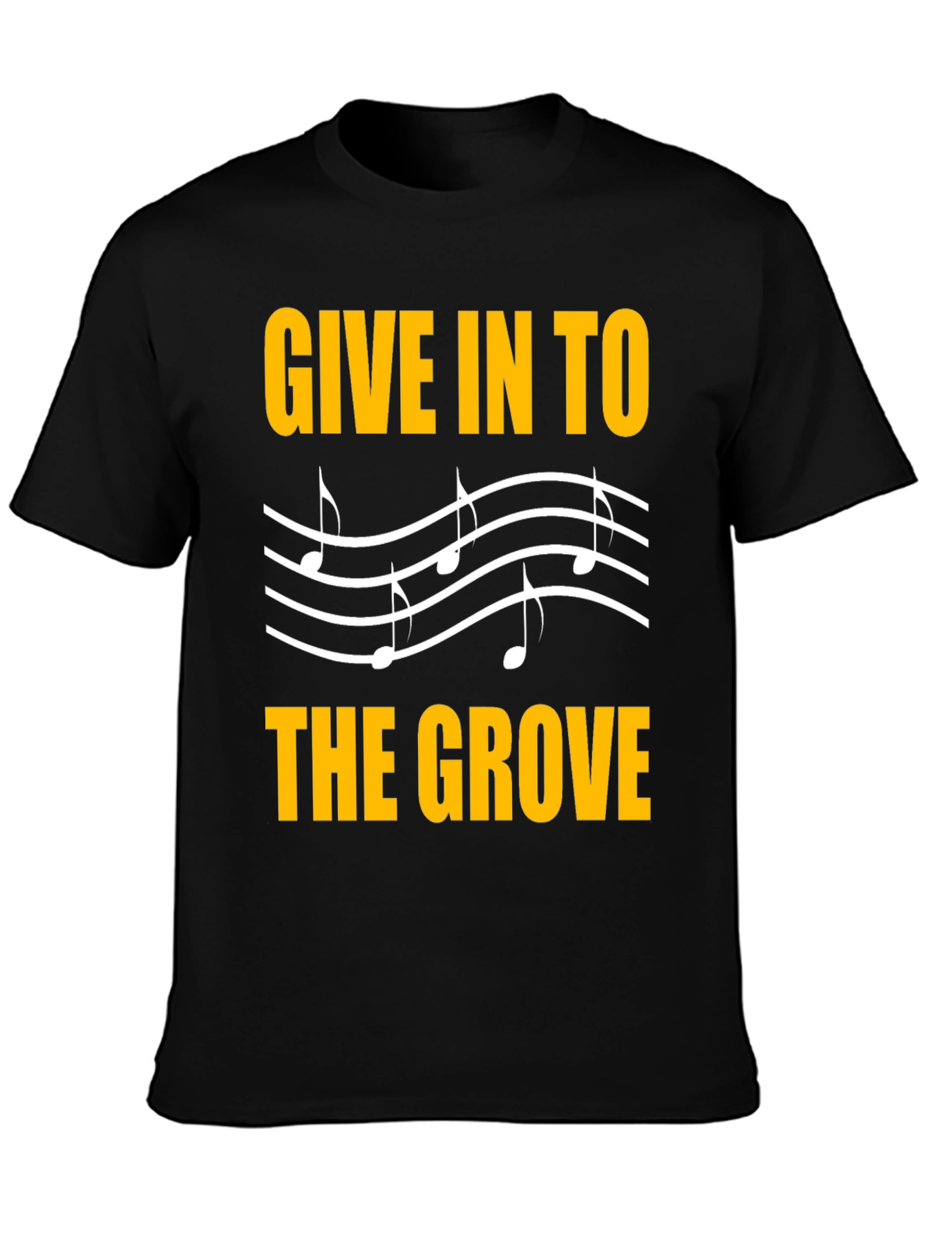 Give In To The Grove Black T-Shirt