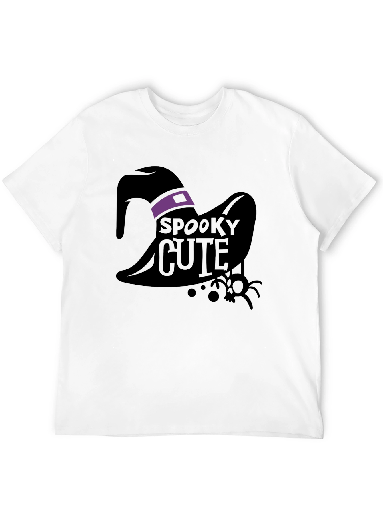 Spooky Cute Witch Hat Graphic Tee