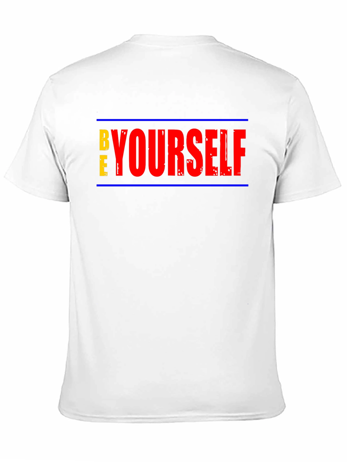 Be Yourself Graphic Tee - Trendy Black T-Shirt
