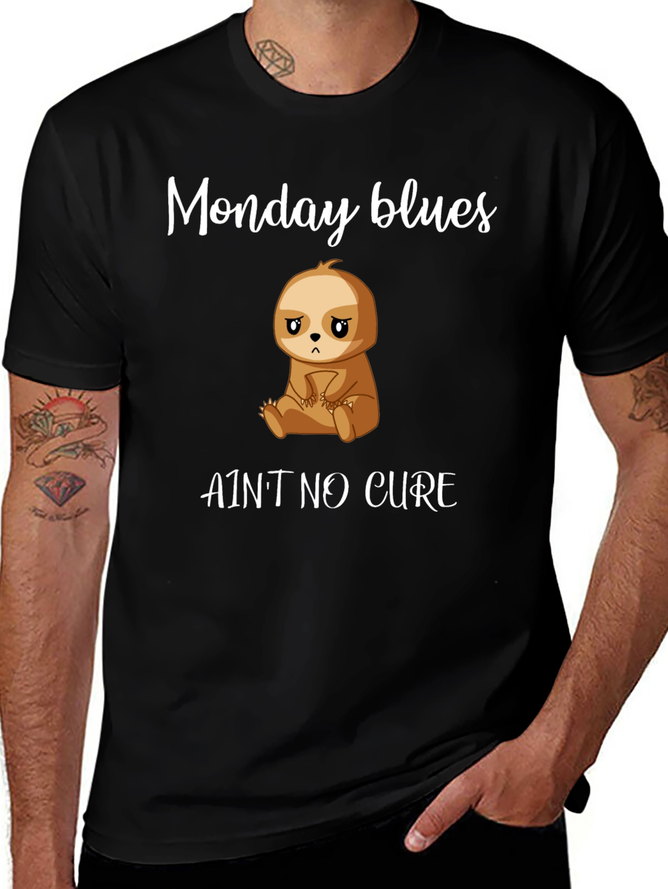 Monday Blues Sloth T-Shirt