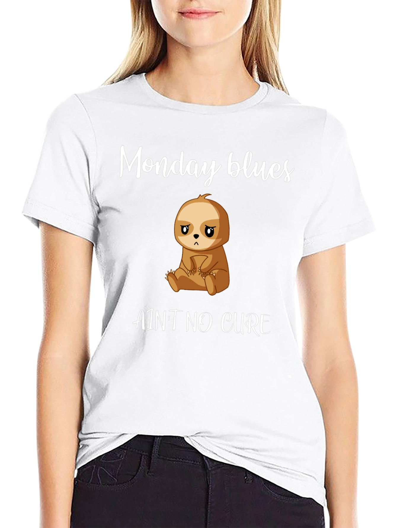 Monday Blues Sloth T-Shirt