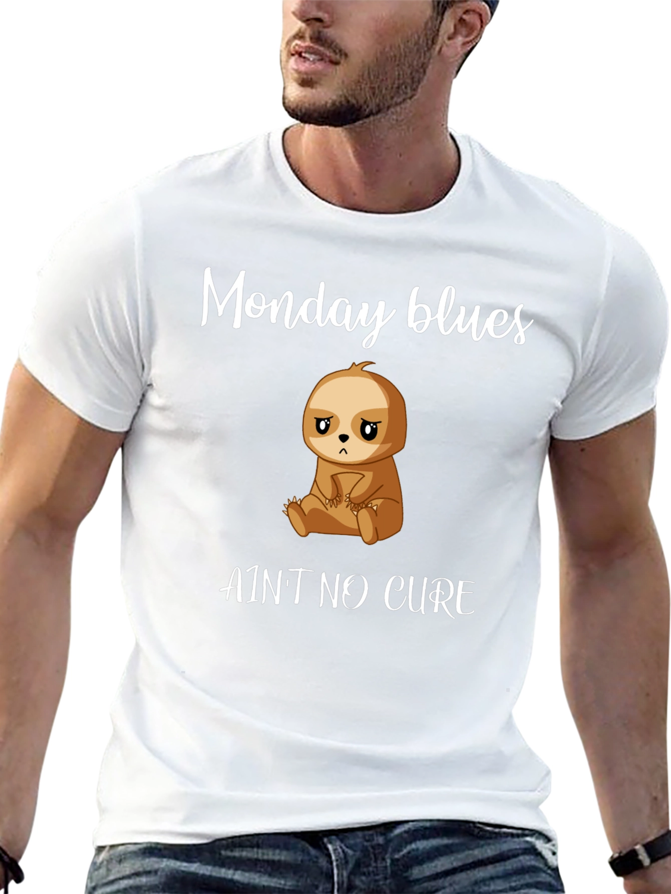 Monday Blues Sloth T-Shirt
