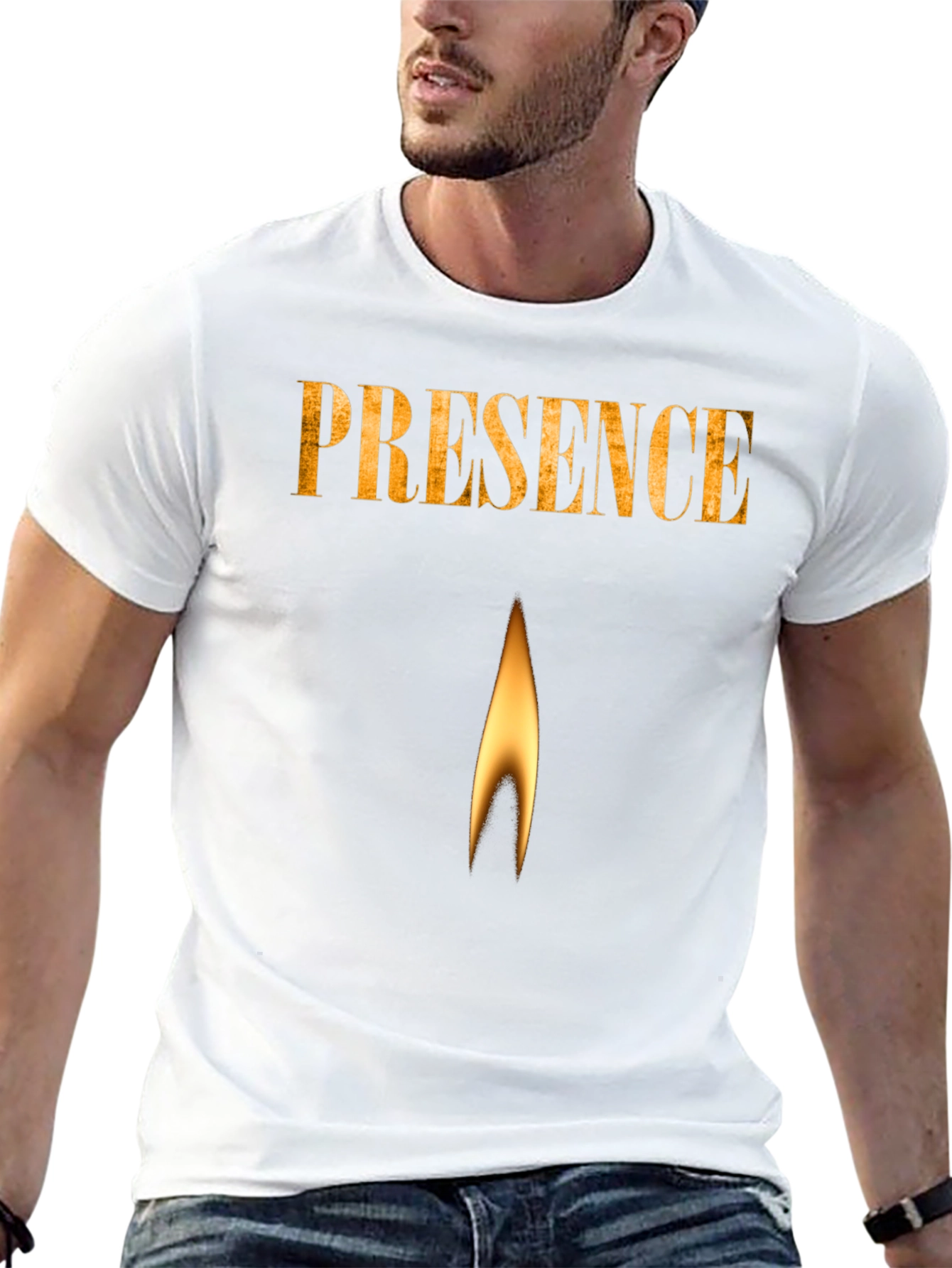 Presence Graphic T-Shirt - Black