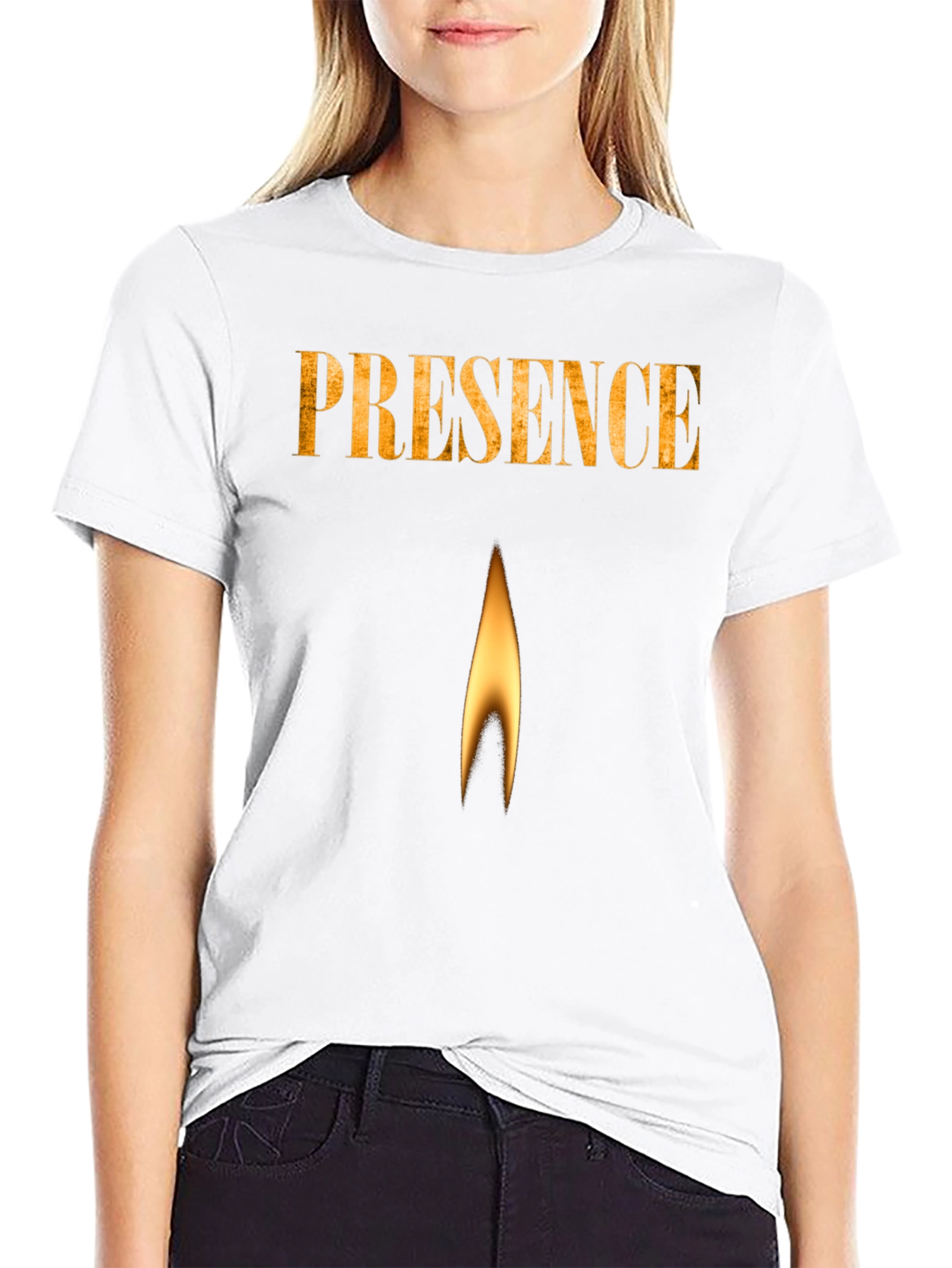 Presence Graphic T-Shirt - Black