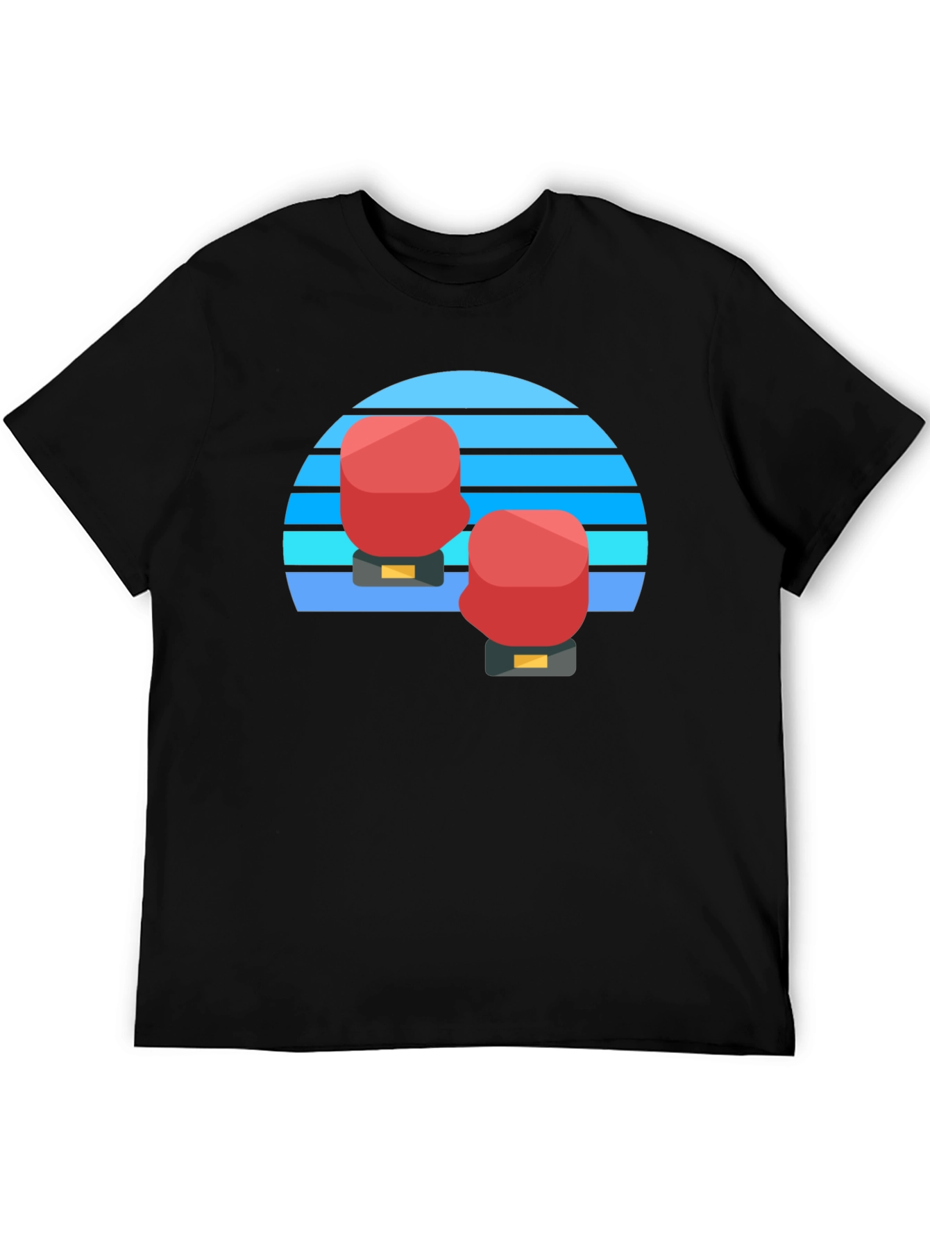 Retro Boxing Gloves Graphic Tee