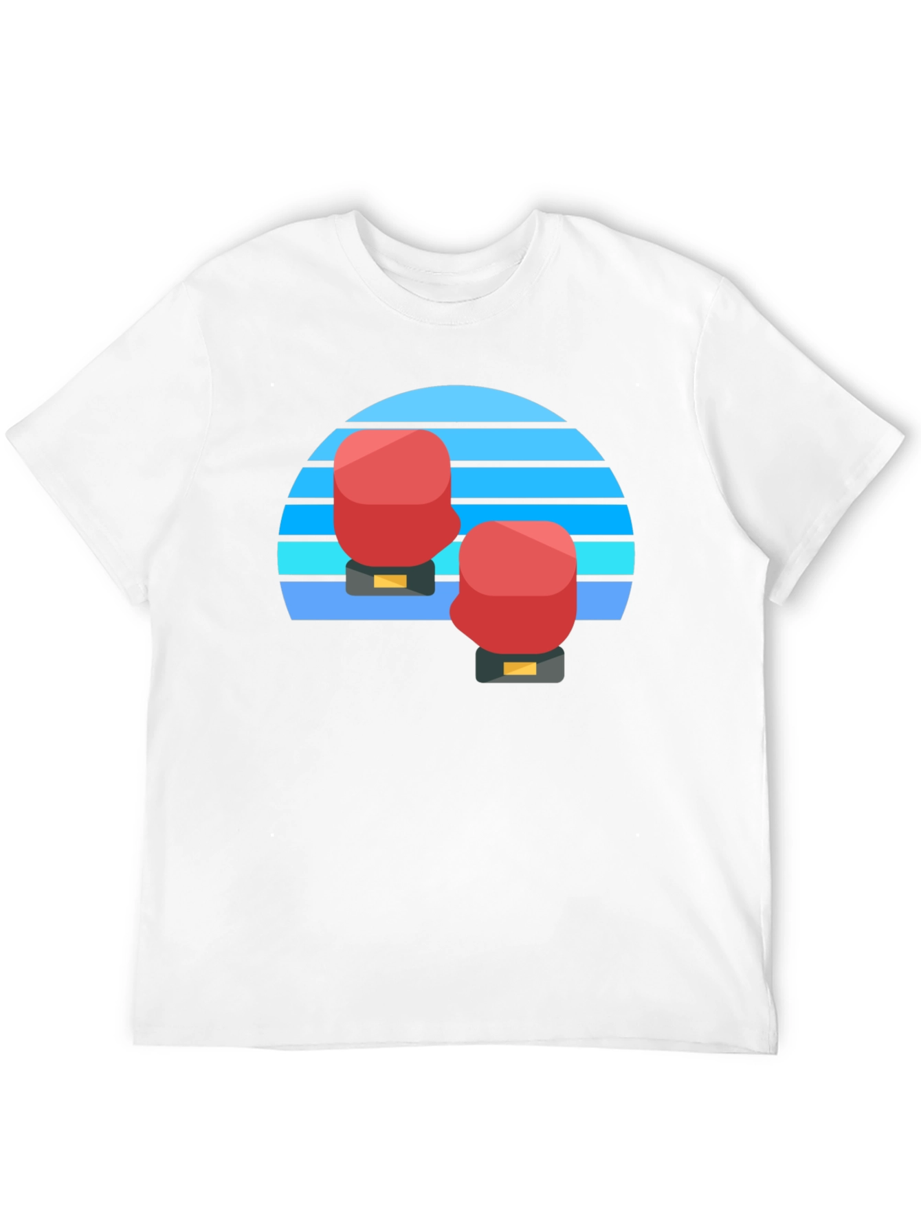 Retro Boxing Gloves Graphic Tee