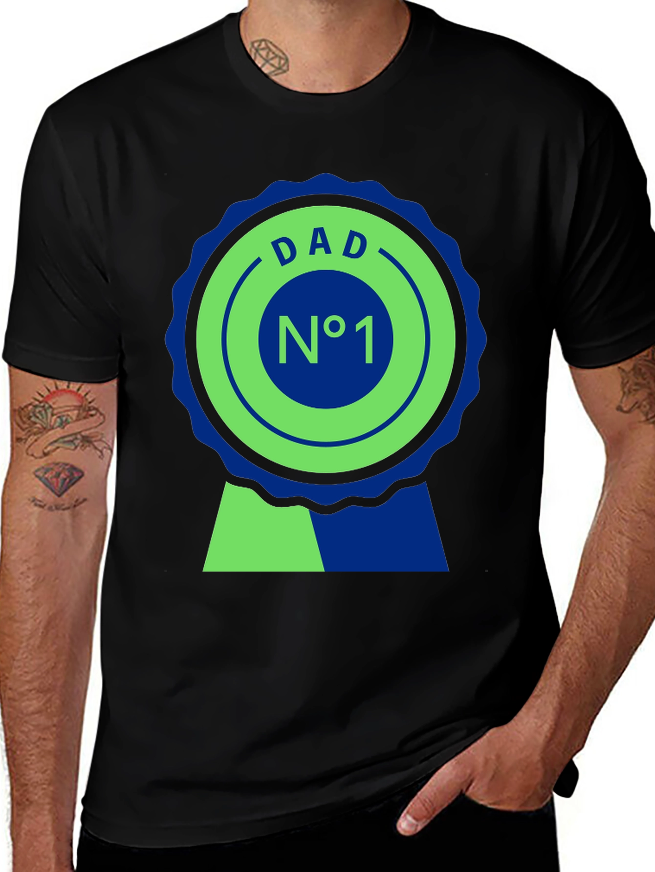 Best Dad Ever Graphic T-Shirt - Fathers Day Gift
