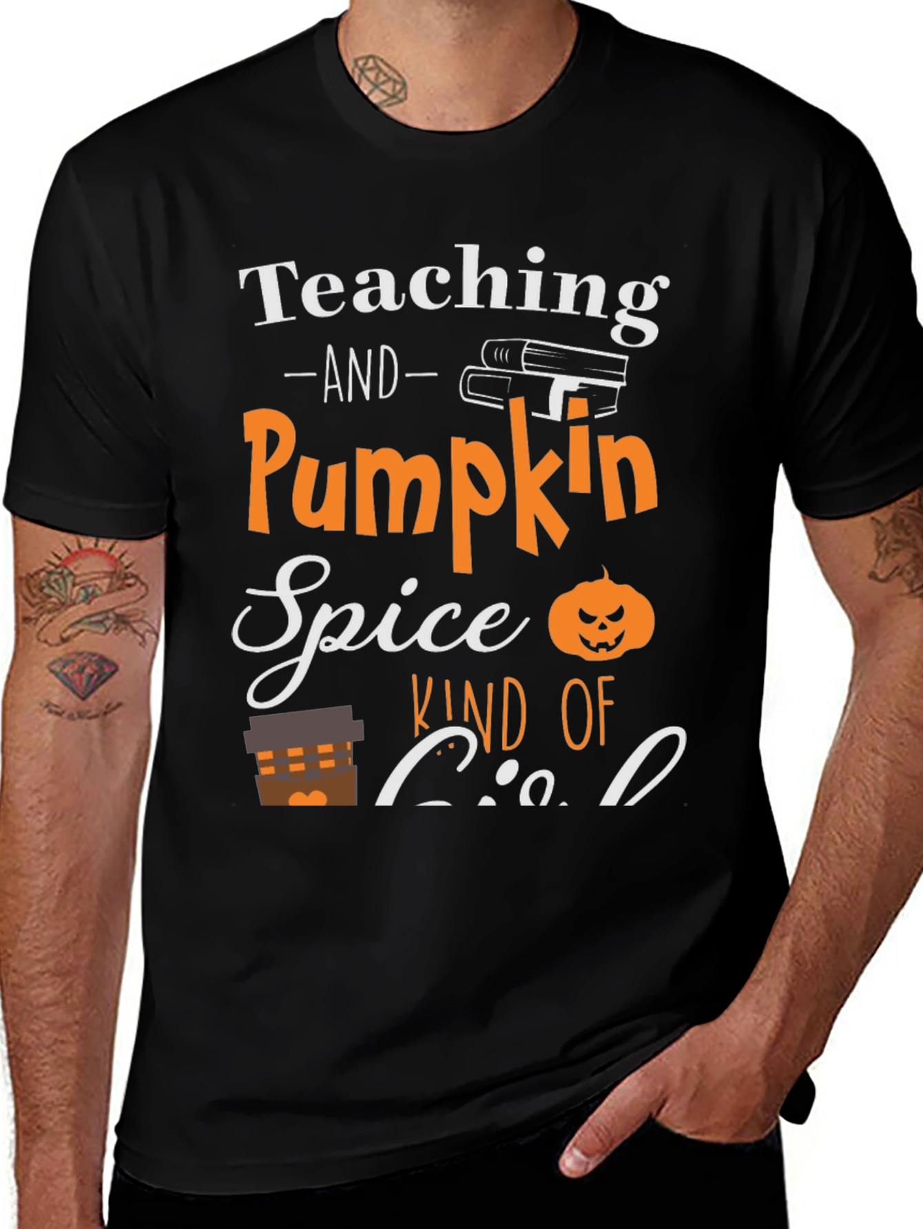 Teaching Pumpkin Spice Graphic Tee