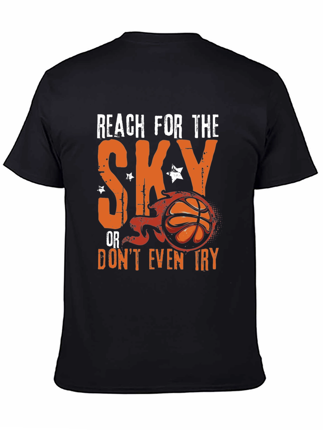 Reach for the Sky Basketball Graphic Tee