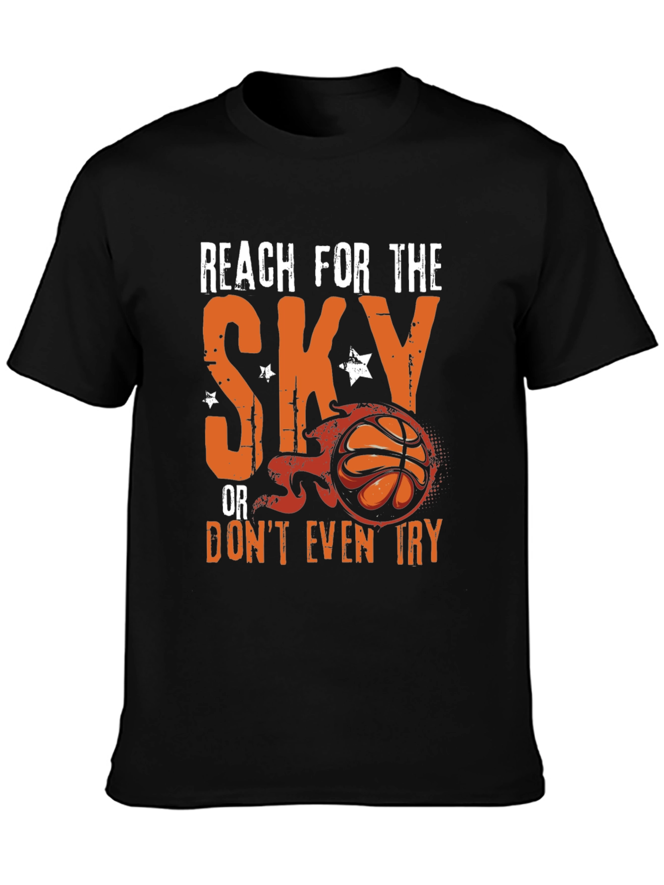 Reach for the Sky Basketball Graphic Tee