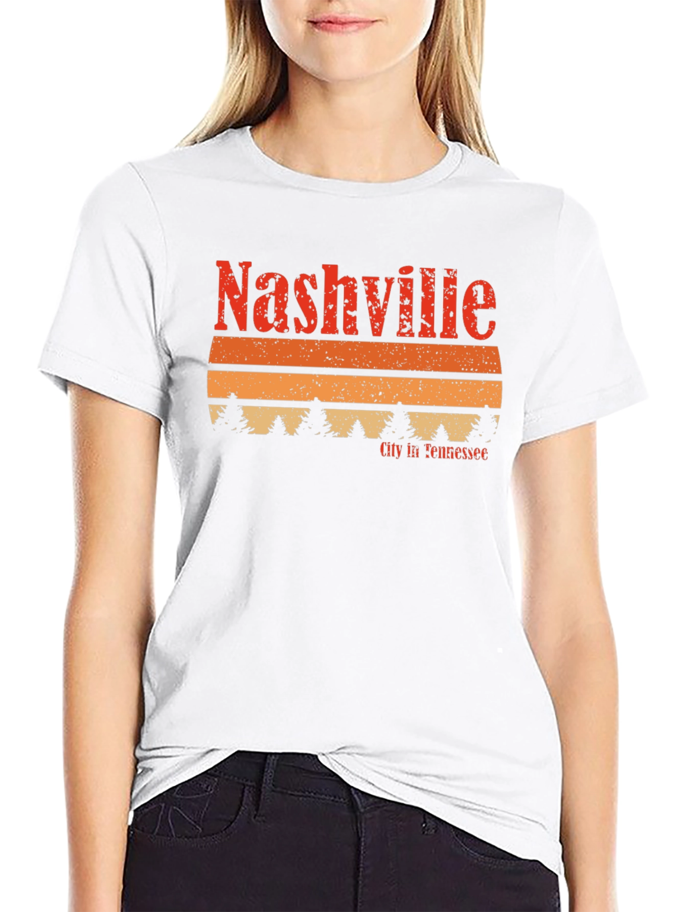 Retro Nashville Tennessee T-Shirt