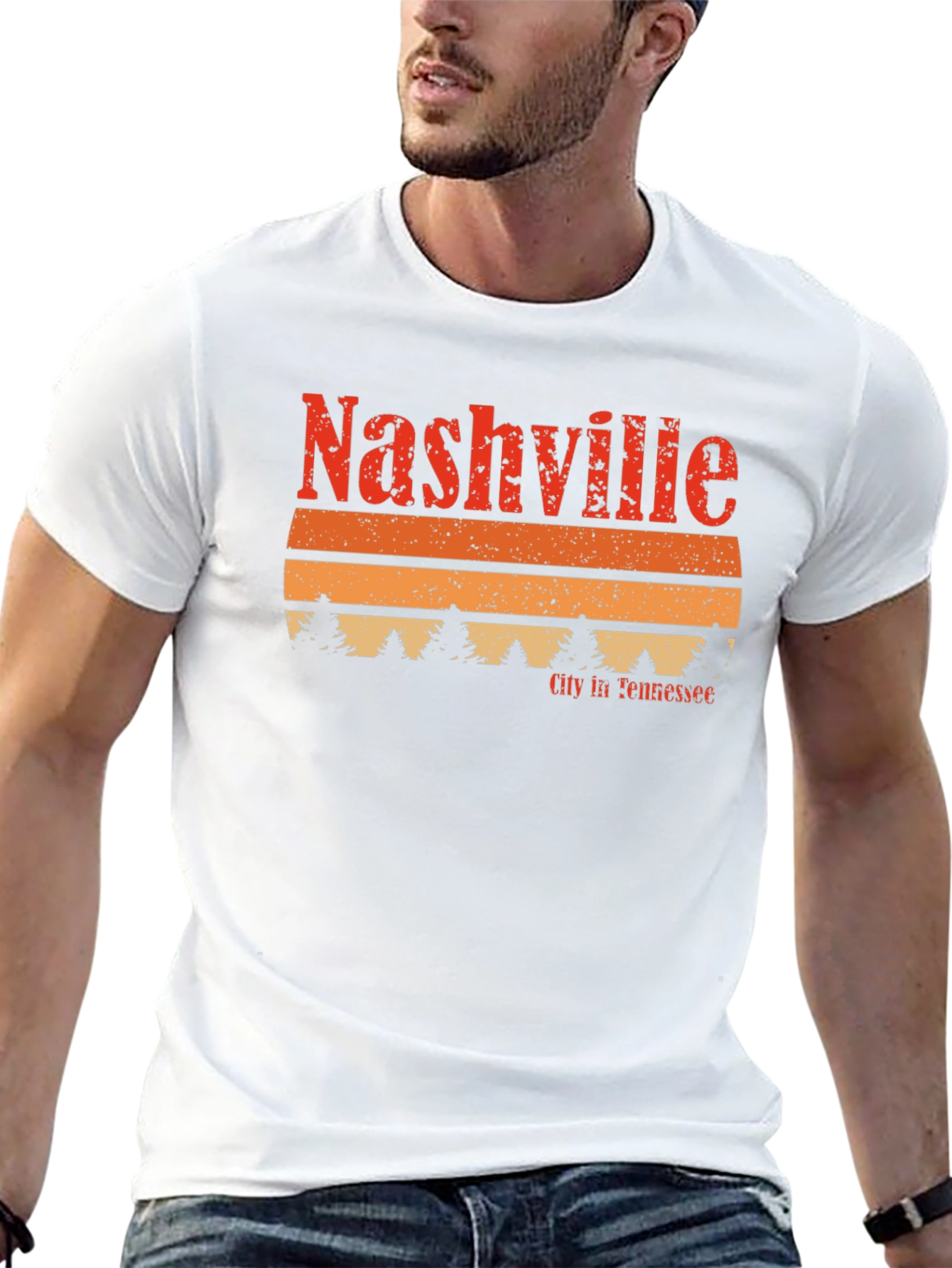 Retro Nashville Tennessee T-Shirt