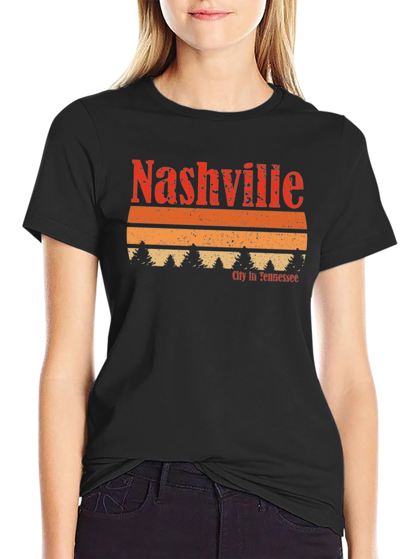 Retro Nashville Tennessee T-Shirt